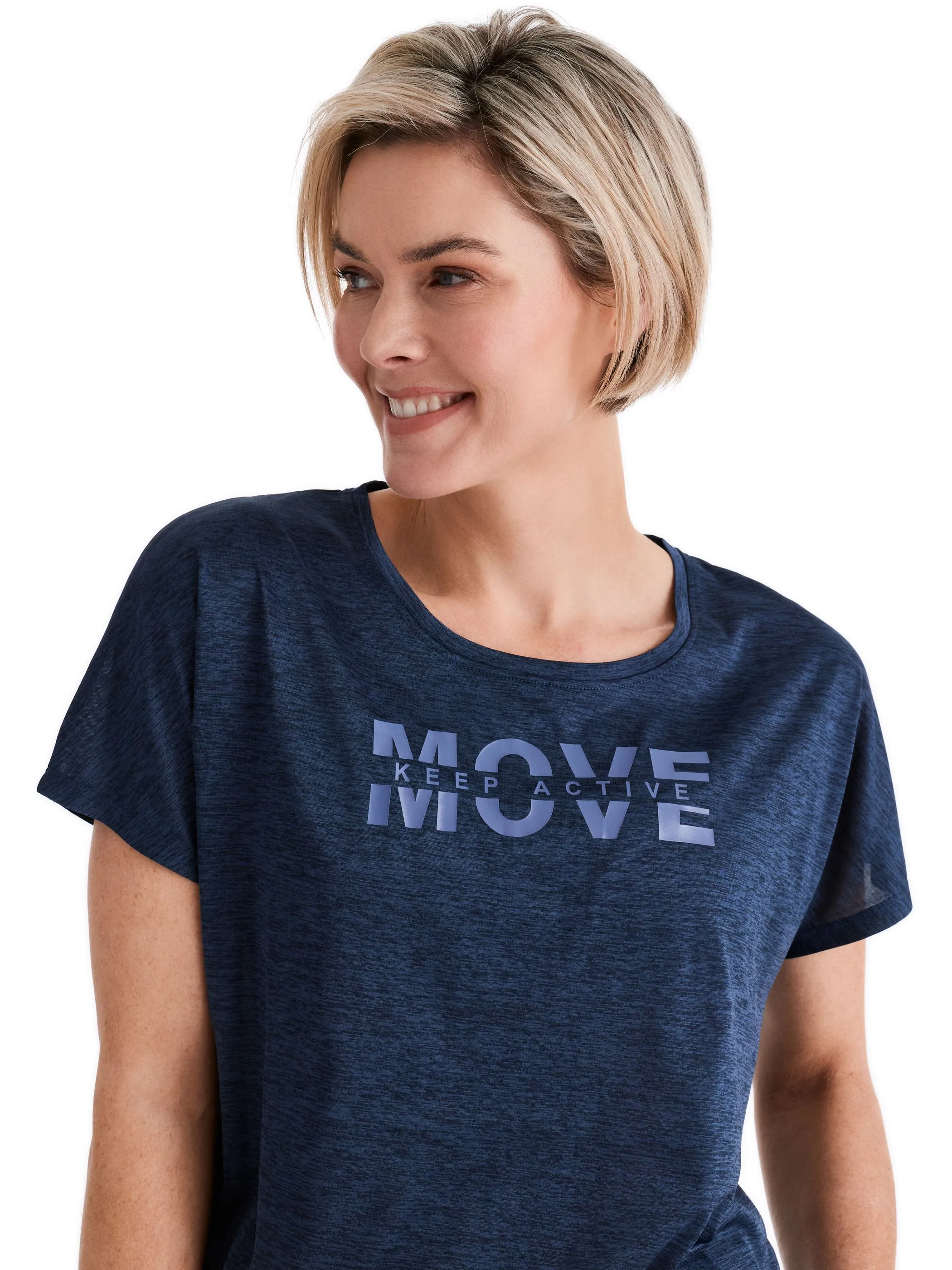 Stooker Athletic 23130060004713 Da-T-Shirt CARLY Marine 928306 4713 3