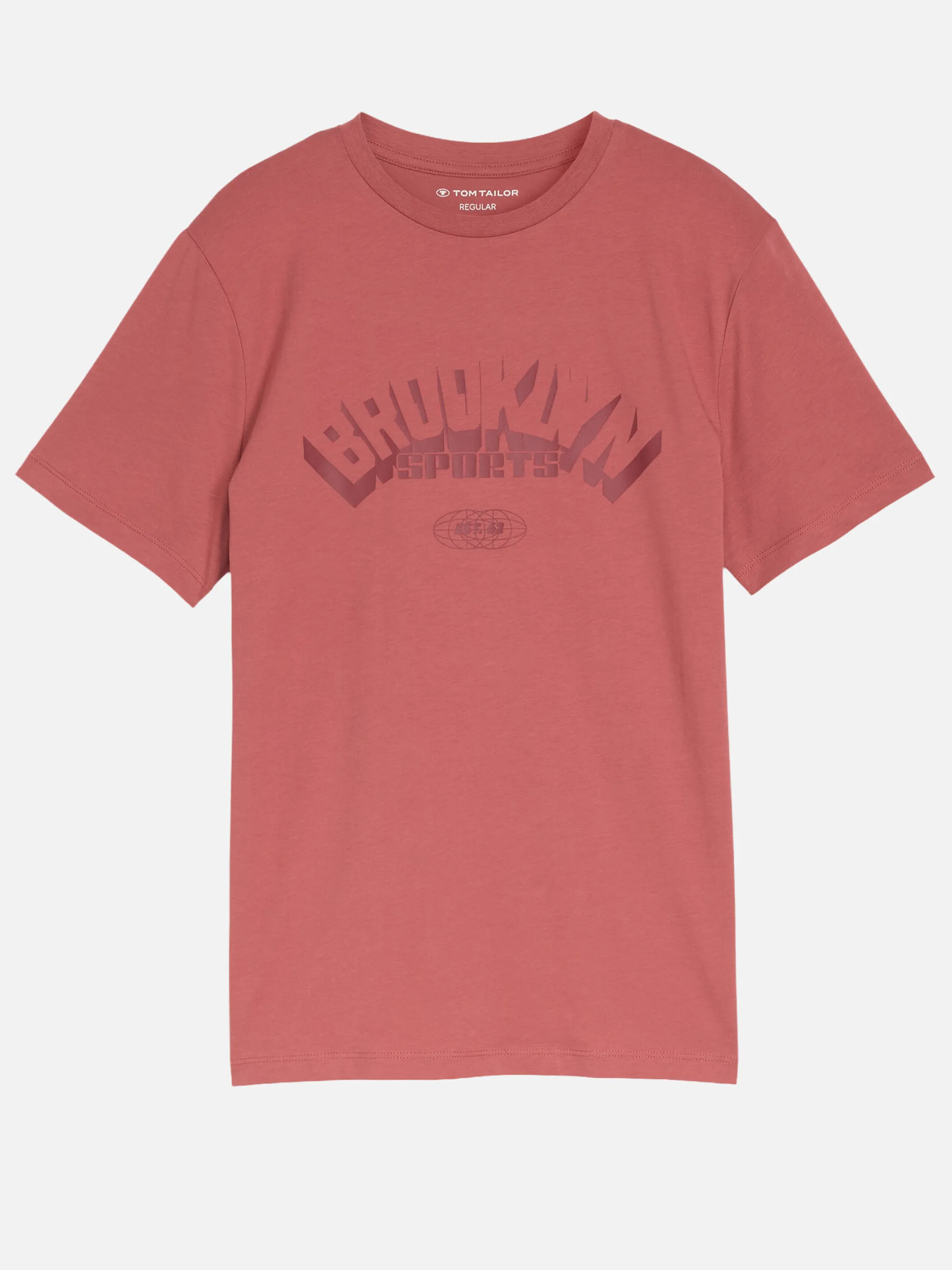 Tom Tailor 1049738 printed t-shirt Rot 928036 39448 1