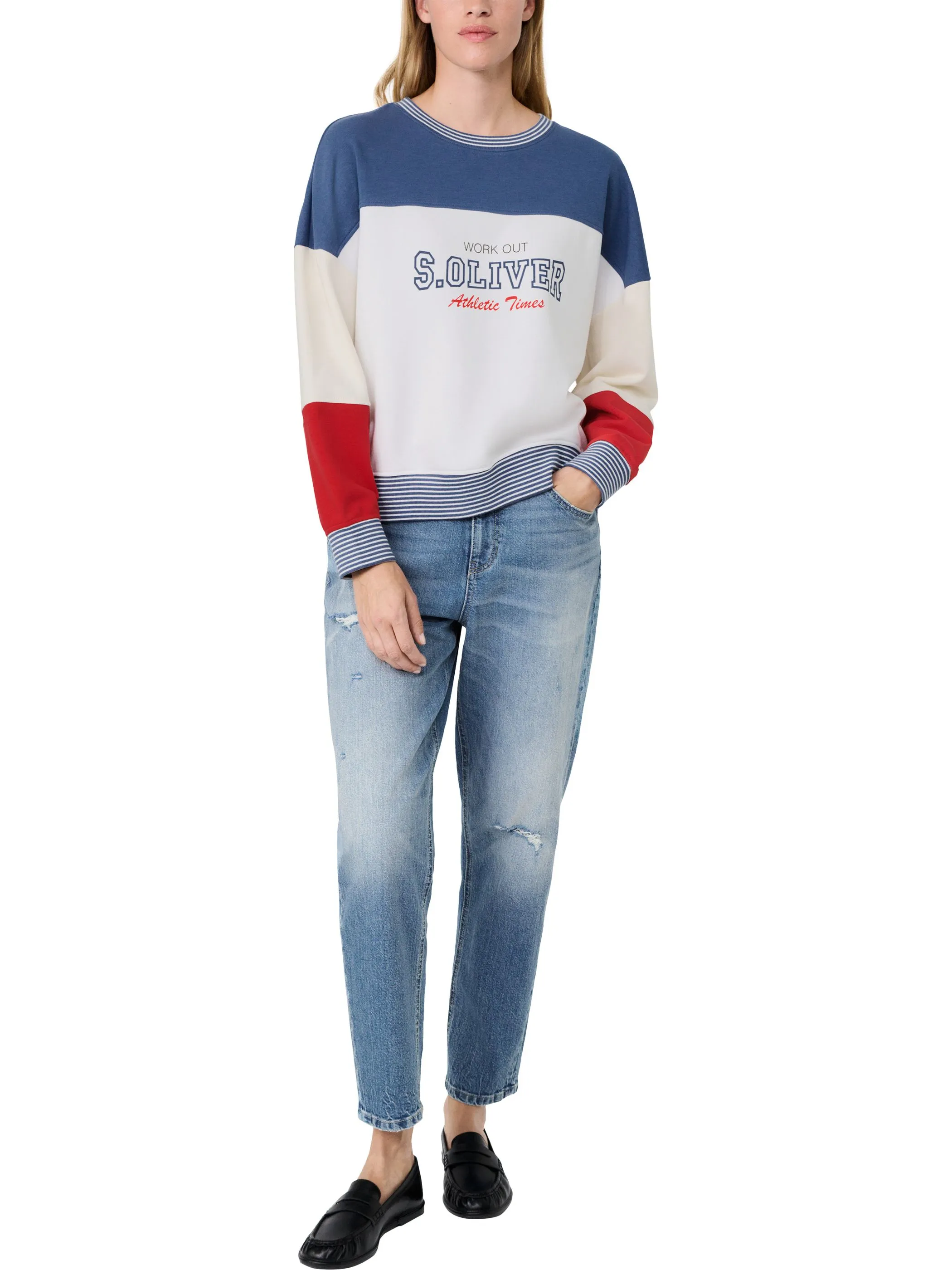 s.Oliver 2188317 Sweatshirt Blau 936190 55D3 3