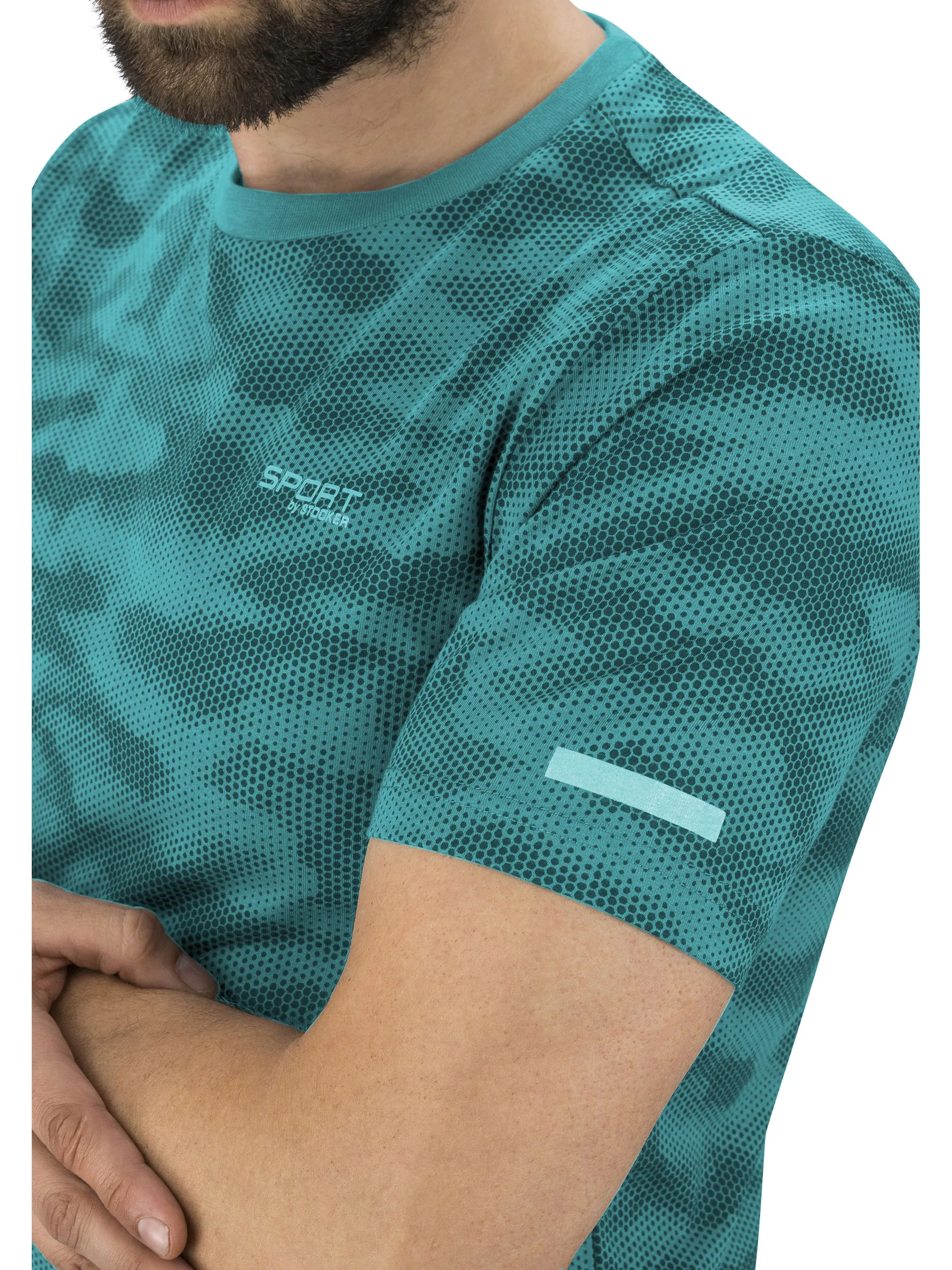 Stooker HAKA Sport 74303570009295 He. T-Shirts / Türkis 913885 9295 3