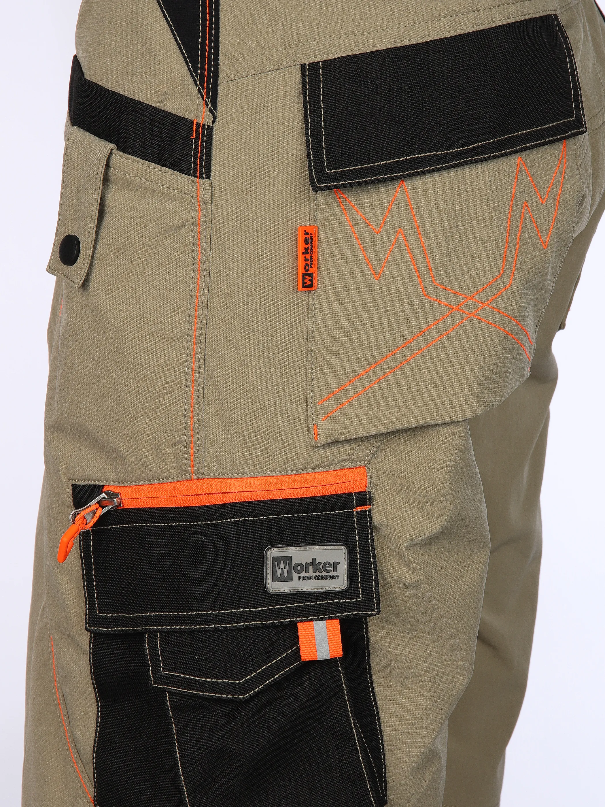 Worker He. Arbeitsshort 4-Wege Stretch Beige 906260 CAMEL 4 Worker He. Arbeitsshort 4-Wege Stretch Beige 906260 CAMEL 4