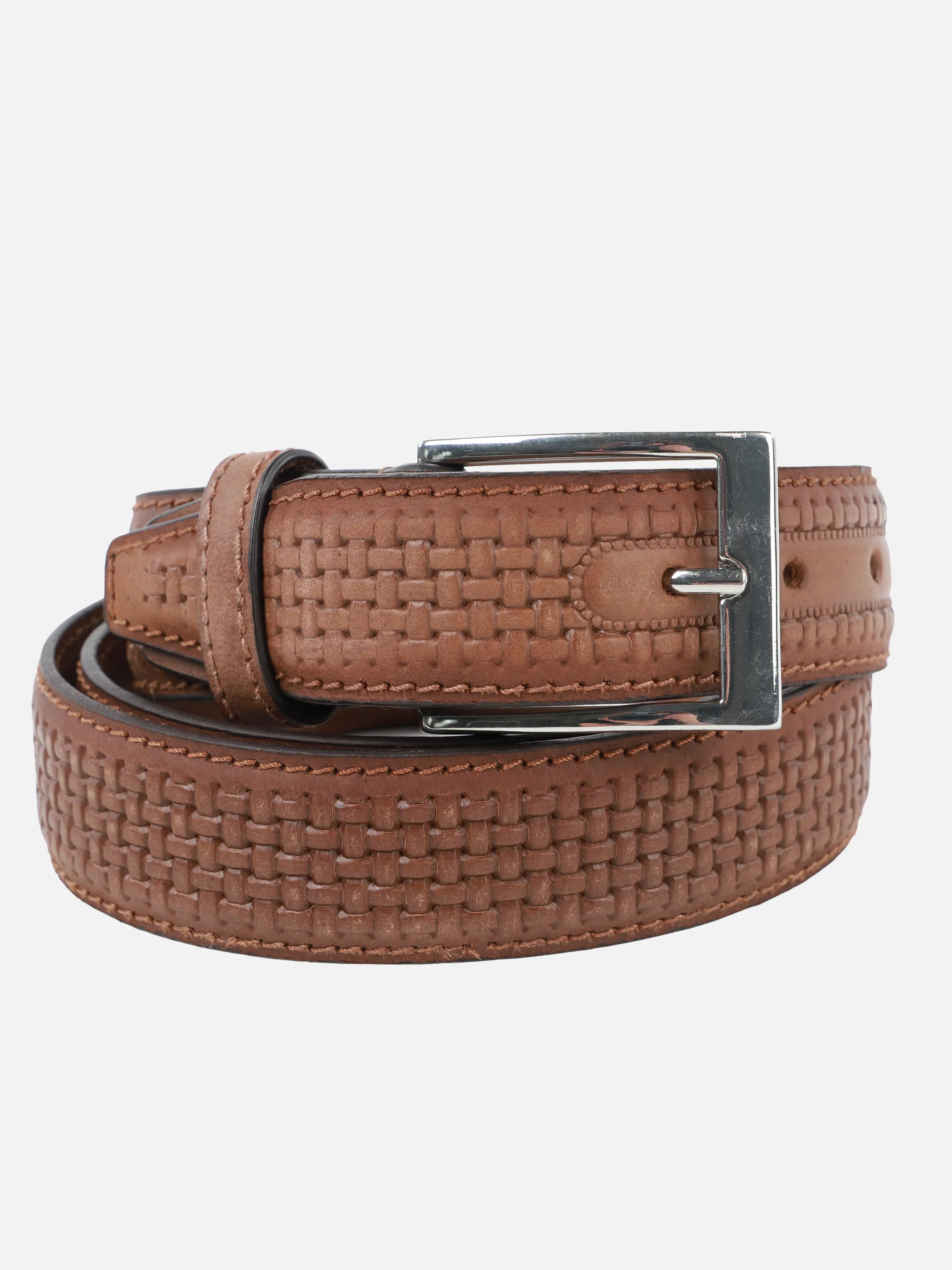 Jim Spencer He.Gürtel Braun 928428 COGNAC 2