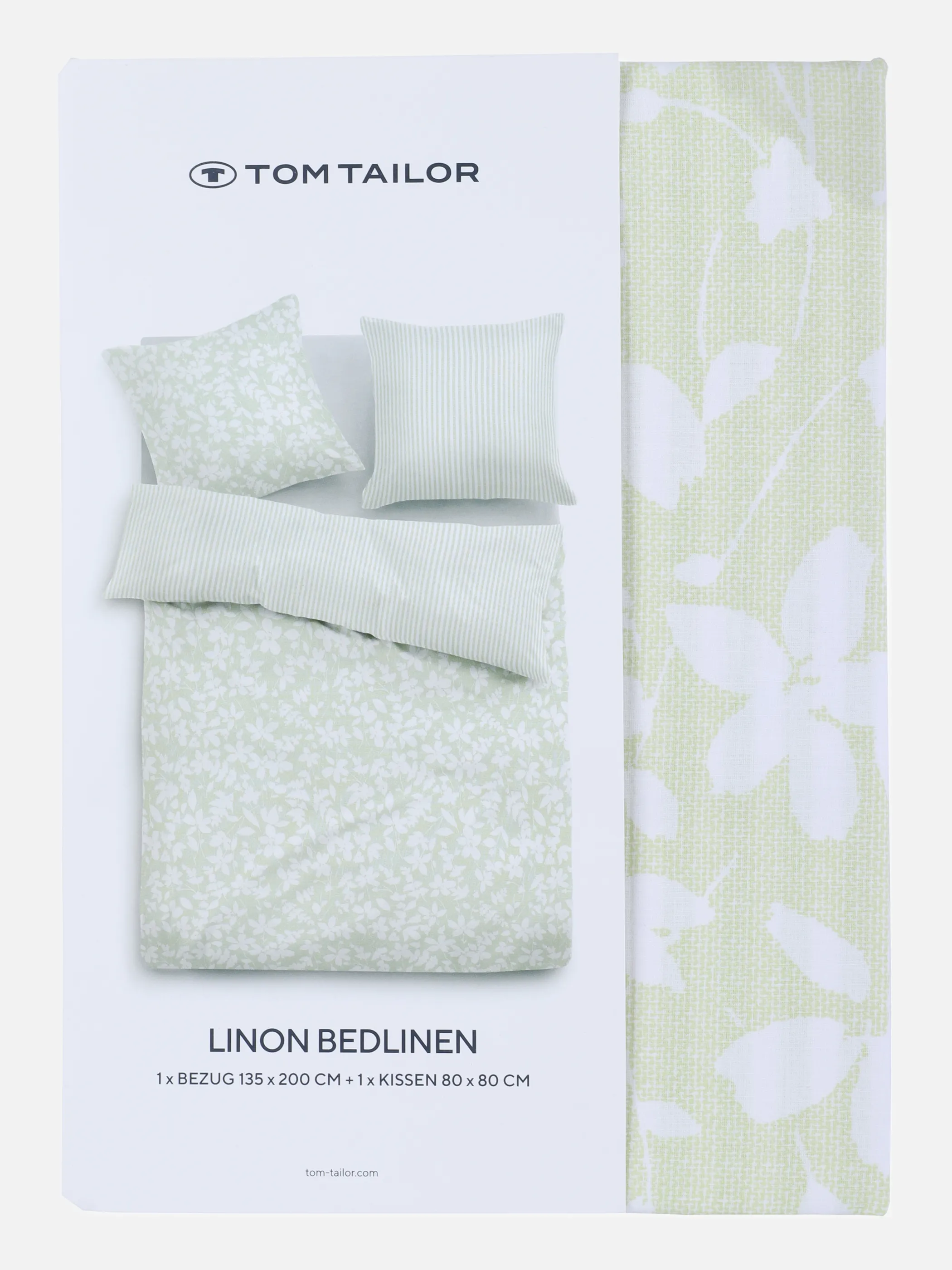 Tom Tailor Bettwäsche Renforce 135x200 Grün 865820 GRÜN/WEIß 3 Tom Tailor Bettwäsche Renforce 135x200 Grün 865820 GRÜN/WEIß 3