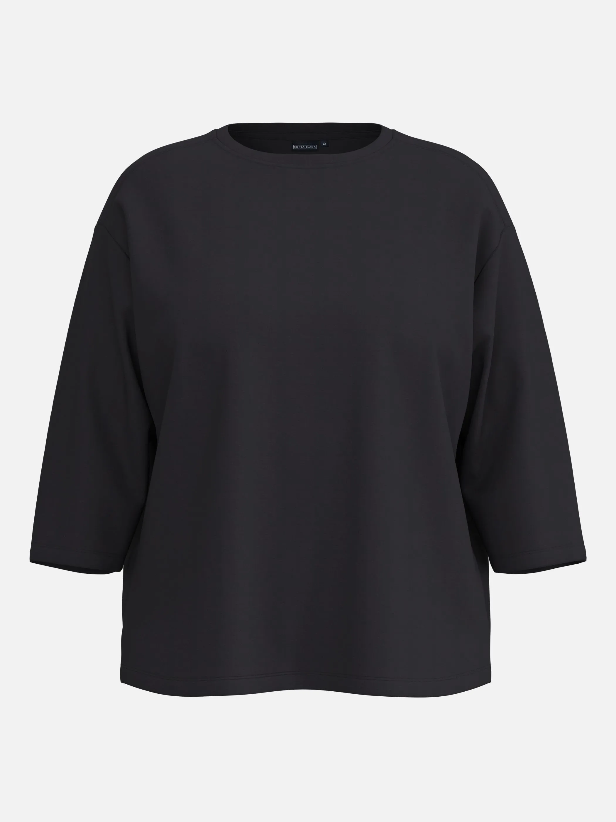 Sonja Blank Da-gr.Gr. Sweatshirt Schwarz 929999 BLACK 1
