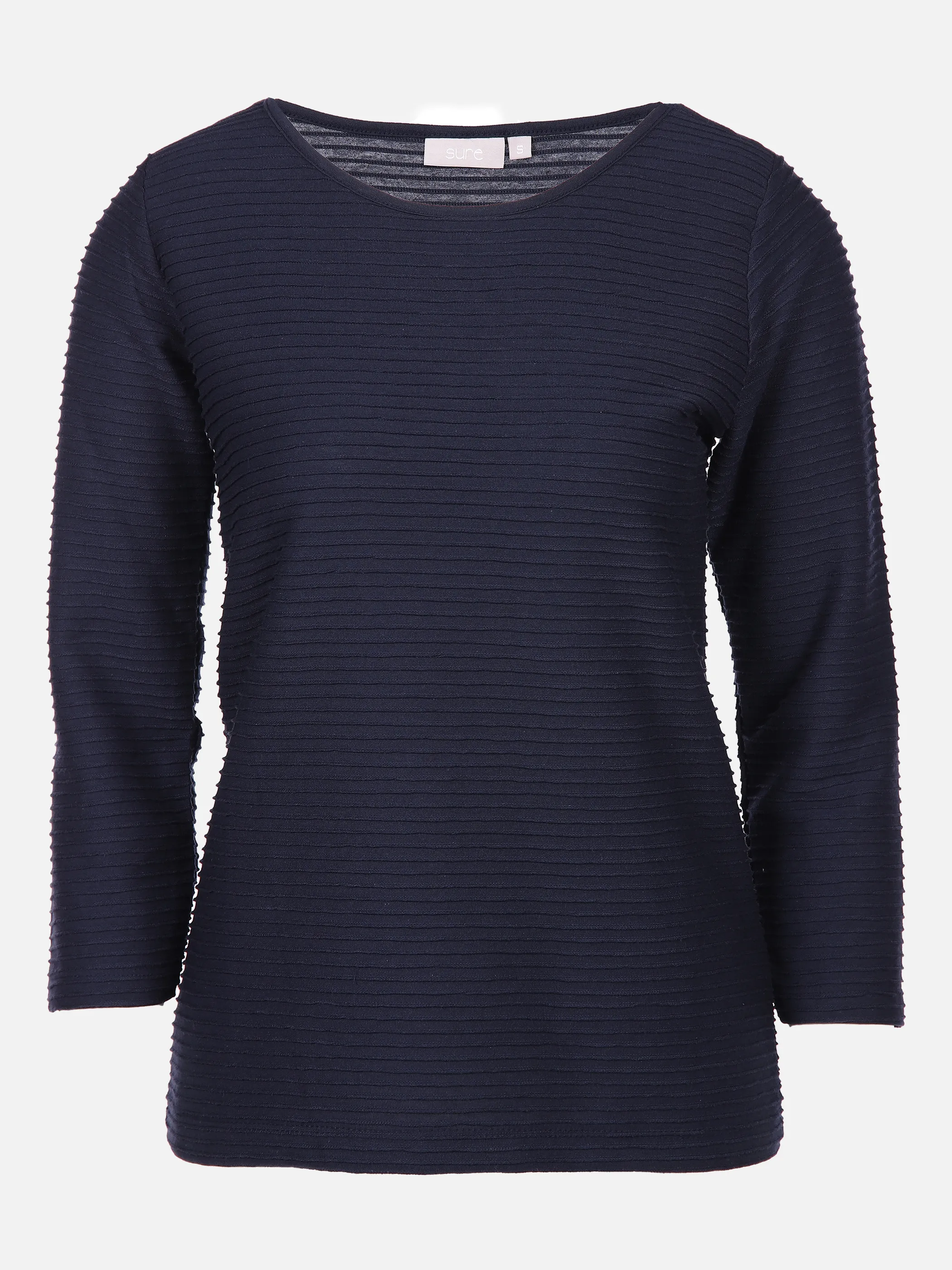 Sure Da-Struktur-Shirt 3/4 Arm Blau 849279 MARINE BLU 1 Sure Da-Struktur-Shirt 3/4 Arm Blau 849279 MARINE BLU 1