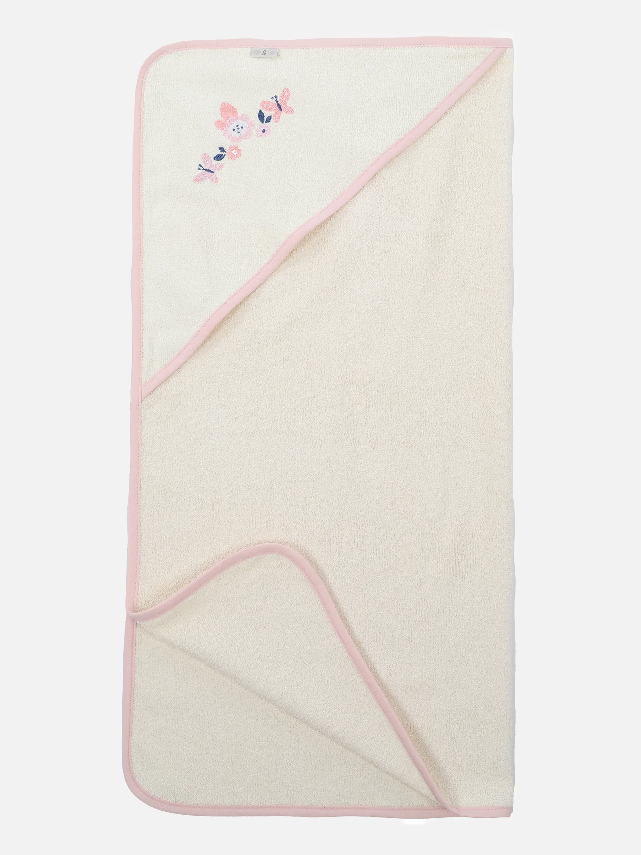 Lilly&Fynn Baby Kapuzenhandtuch Lisa&Frit Rosa 863601 ROSA 1