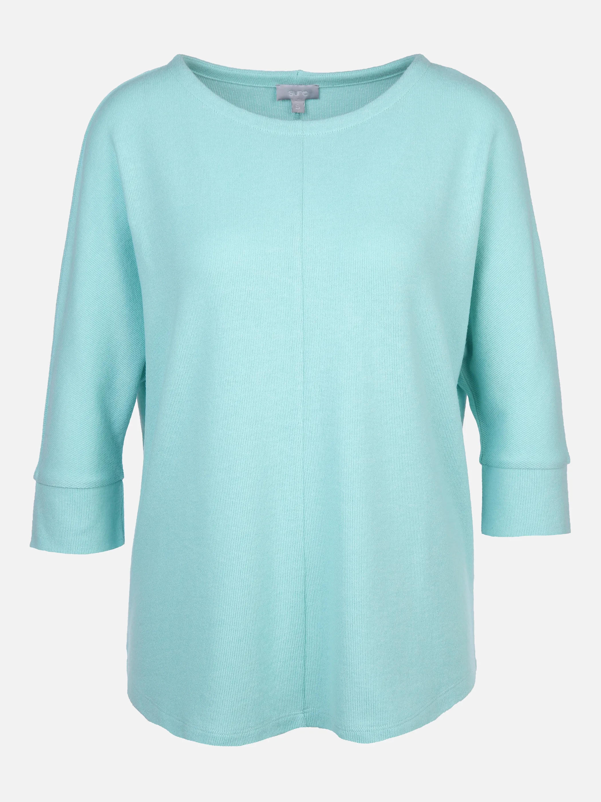 Sure Da-Flauschshirt m.Rundhals Blau 874334 AQUA MEL 1 Sure Da-Flauschshirt m.Rundhals Blau 874334 AQUA MEL 1