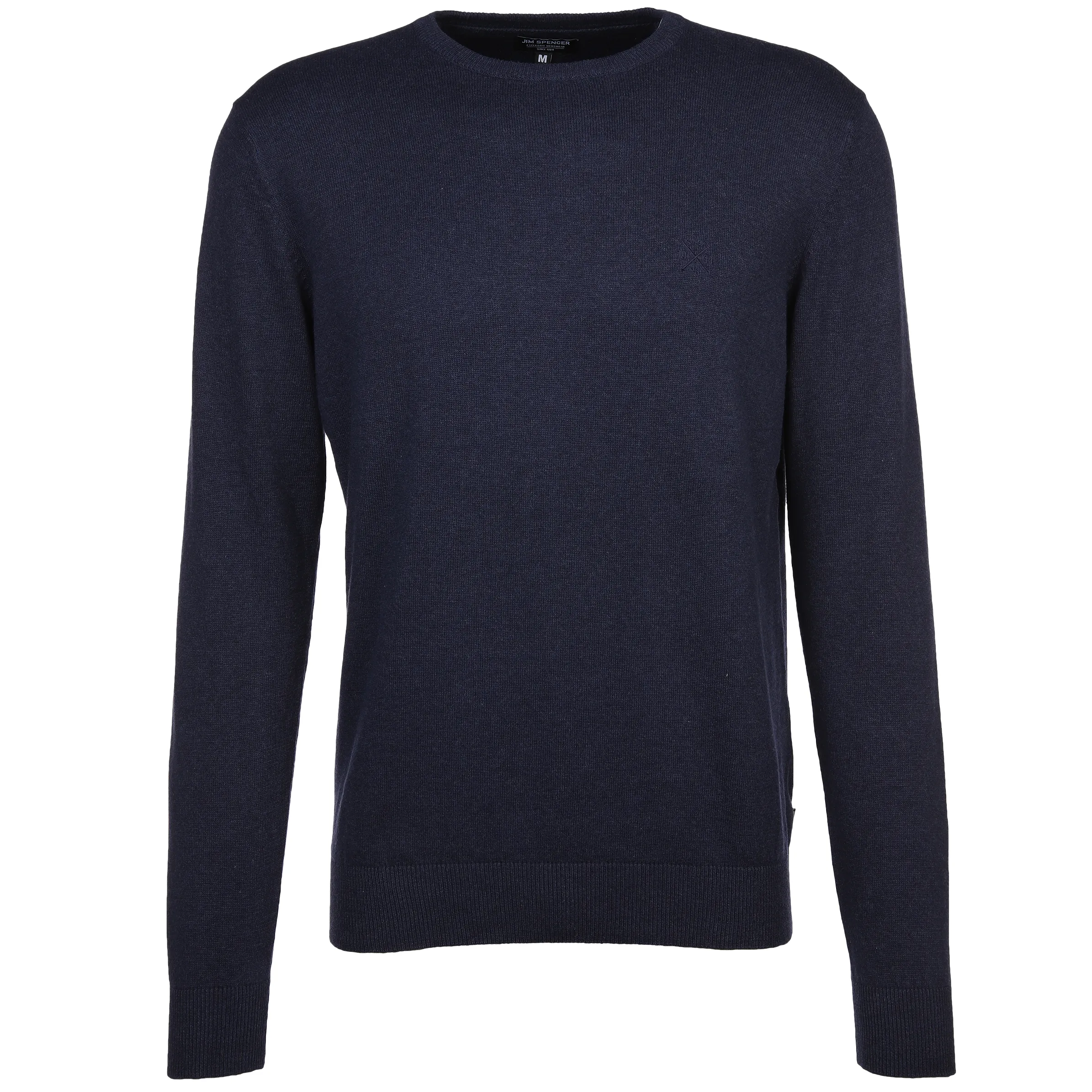 Jim Spencer He. Pullover uni basic RH Blau 882943 BLUE MEL. 1 Jim Spencer He. Pullover uni basic RH Blau 882943 BLUE MEL. 1