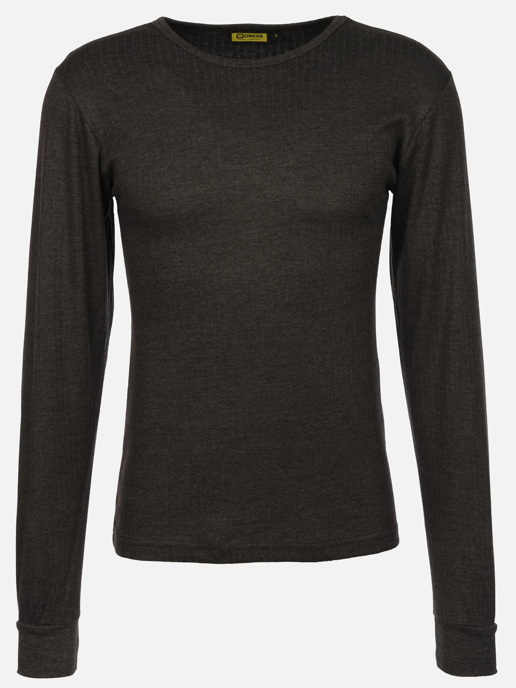 Worker He. Thermohemd lang angerauht Grau 915955 ANTHRA 1