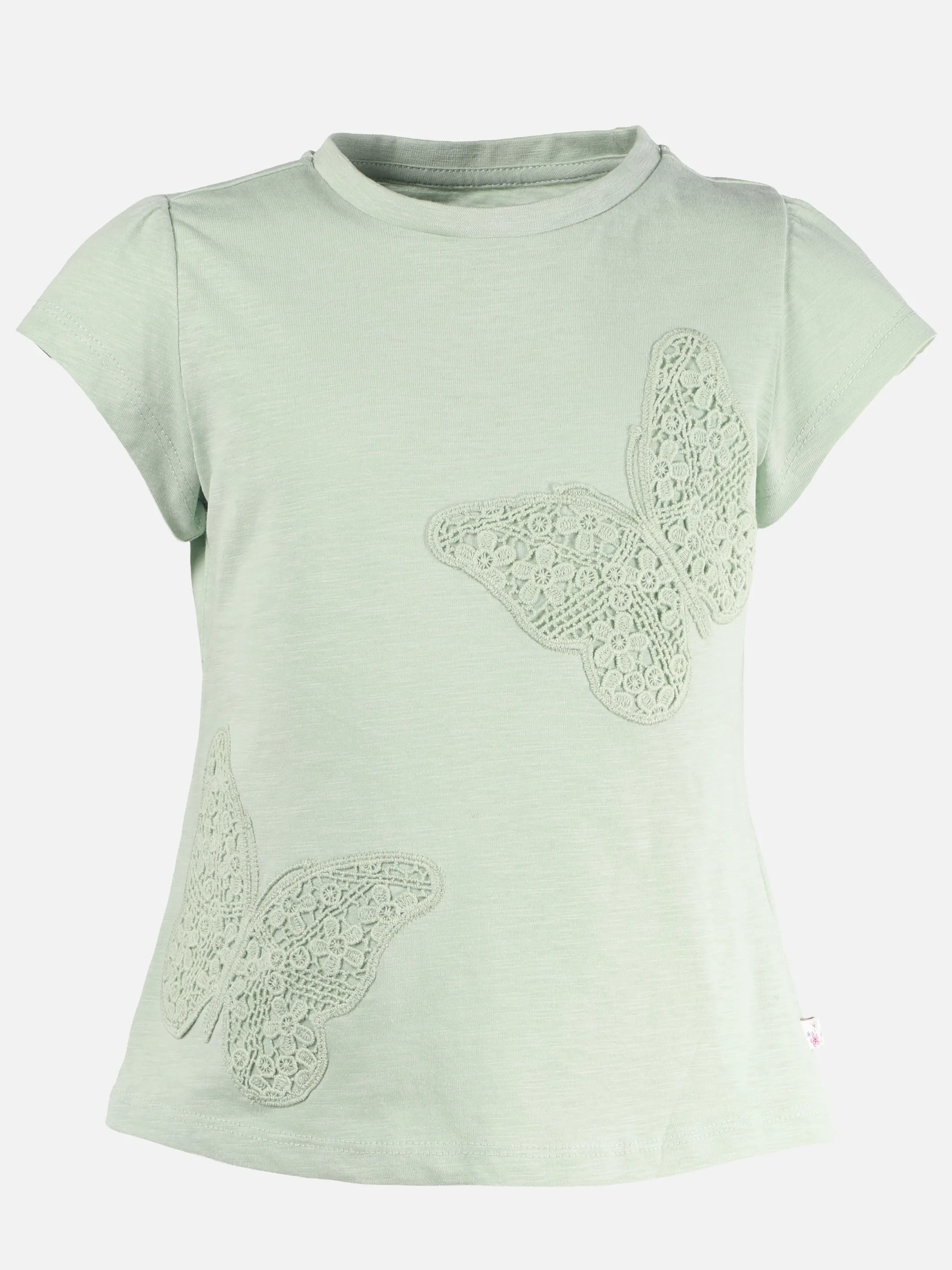 One Way MG T-Shirt mit schmerterlings aplli in grün Grün 923237 GRÜN 1