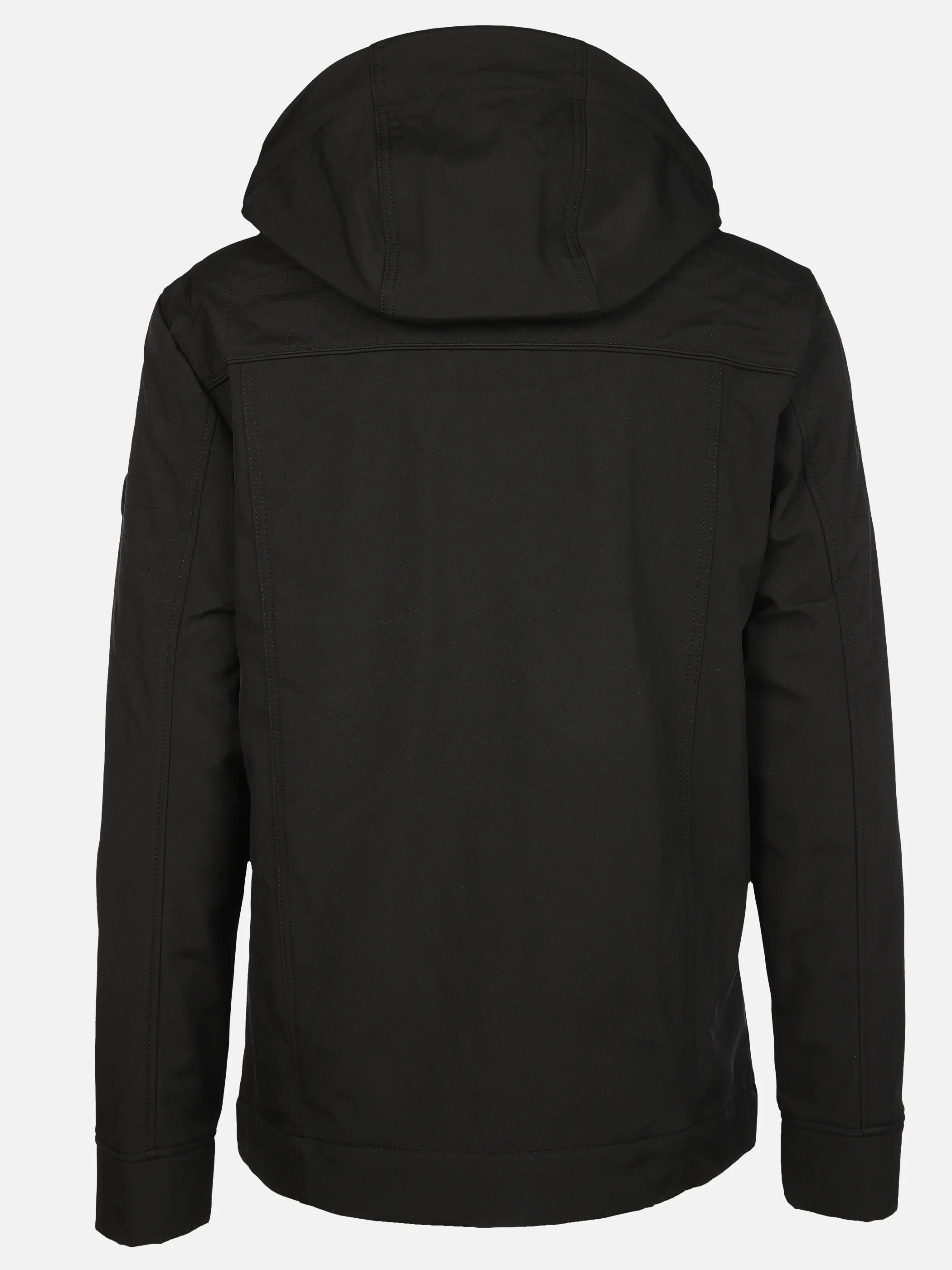 Jim Spencer He. Softshelljacke mit Kapuze Schwarz 912653 290 2