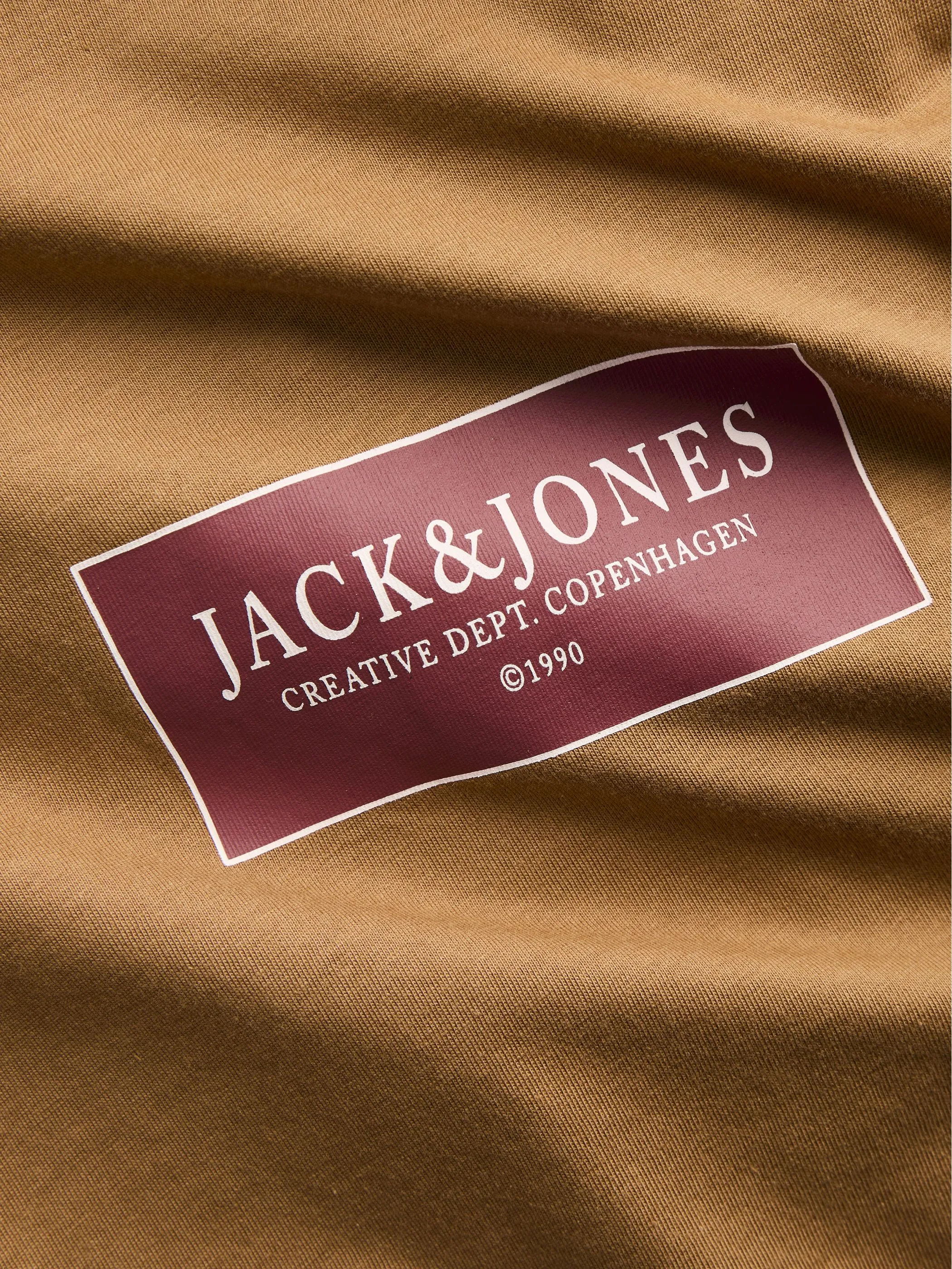 Jack Jones 12294621 JORGREENE TEE SS CREW Braun 918389 242504 3
