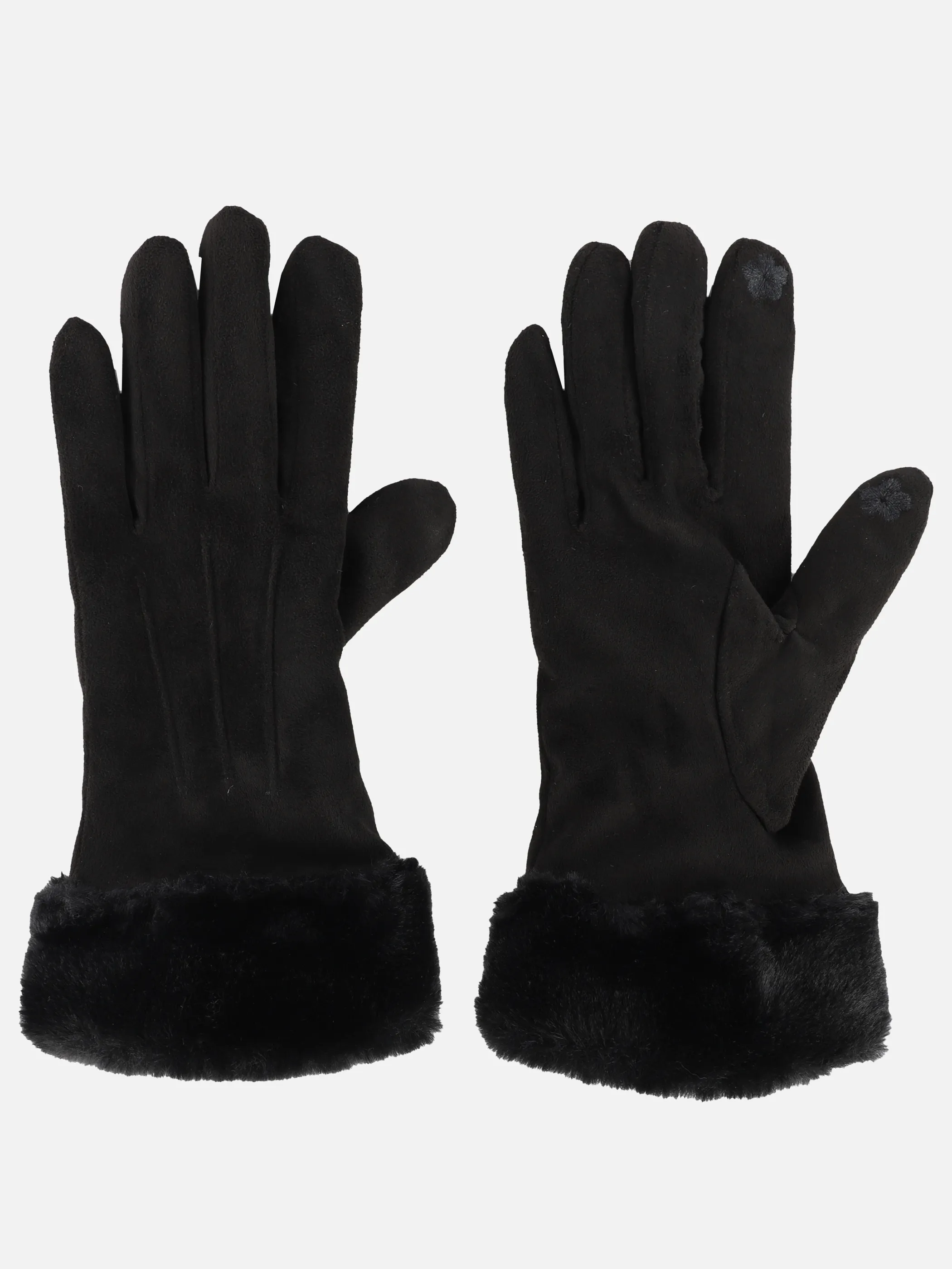 Sure Da-Handschuhe m. Kunstpelz Schwarz 915081 BLACK 2 Sure Da-Handschuhe m. Kunstpelz Schwarz 915081 BLACK 2