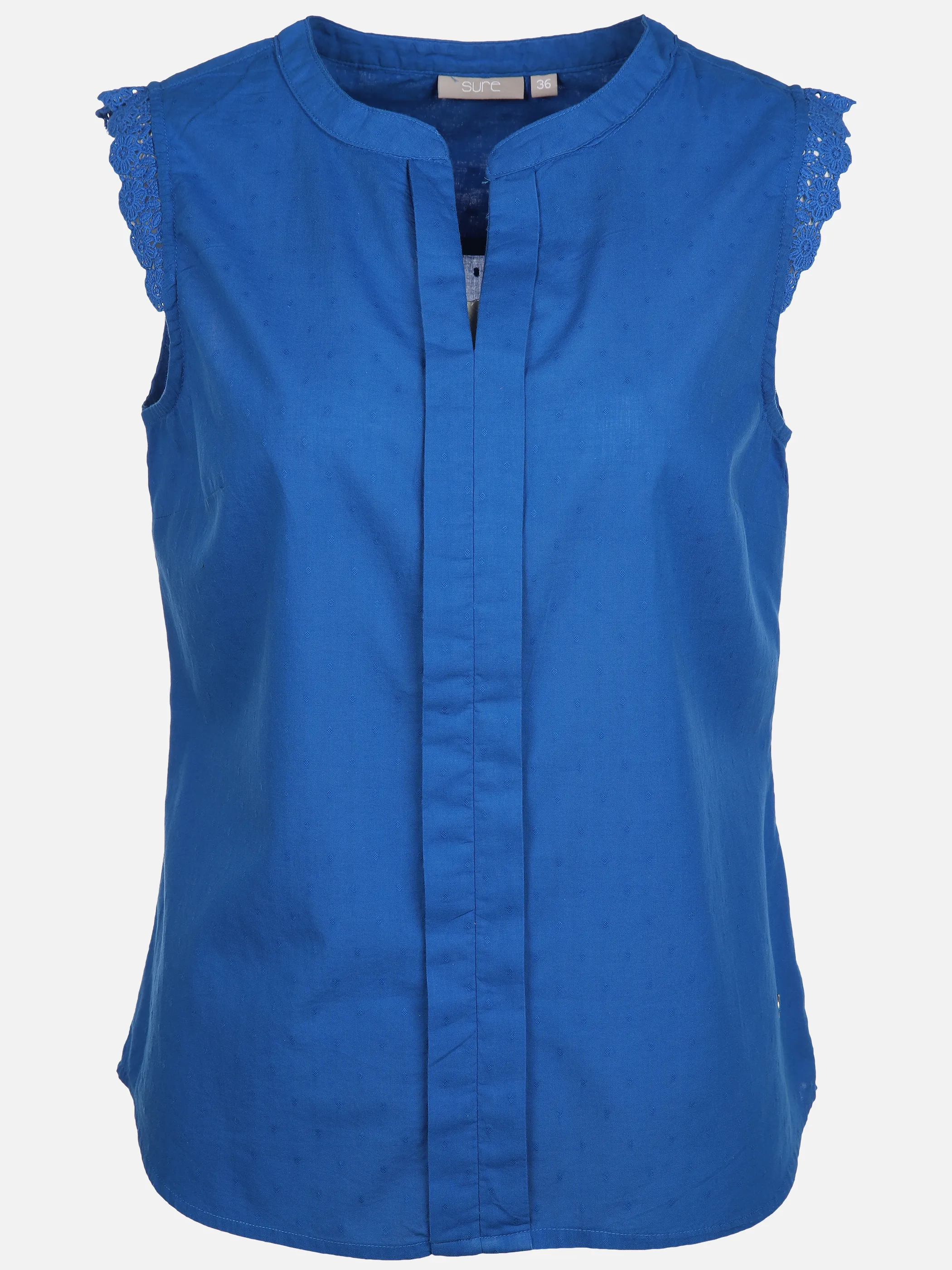Sure Da-Top m. Spitzenbesatz Blau 890403 INKBLUE 1