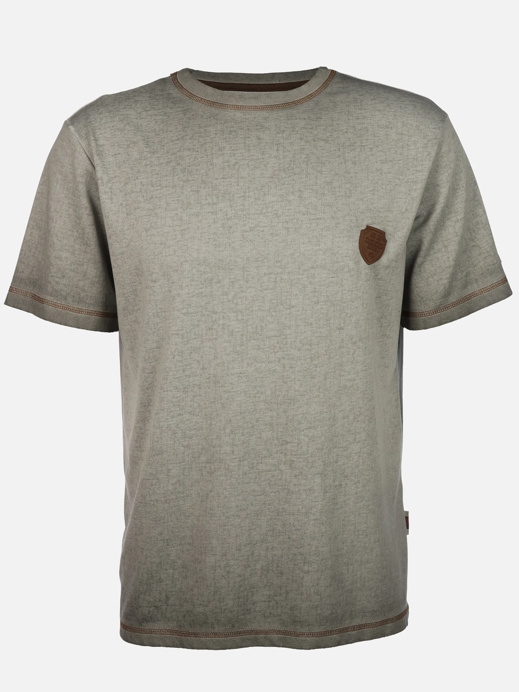 Southern Territory He. T-Shirt 1/2 Arm Struktur Grau 928833 GRAU 1