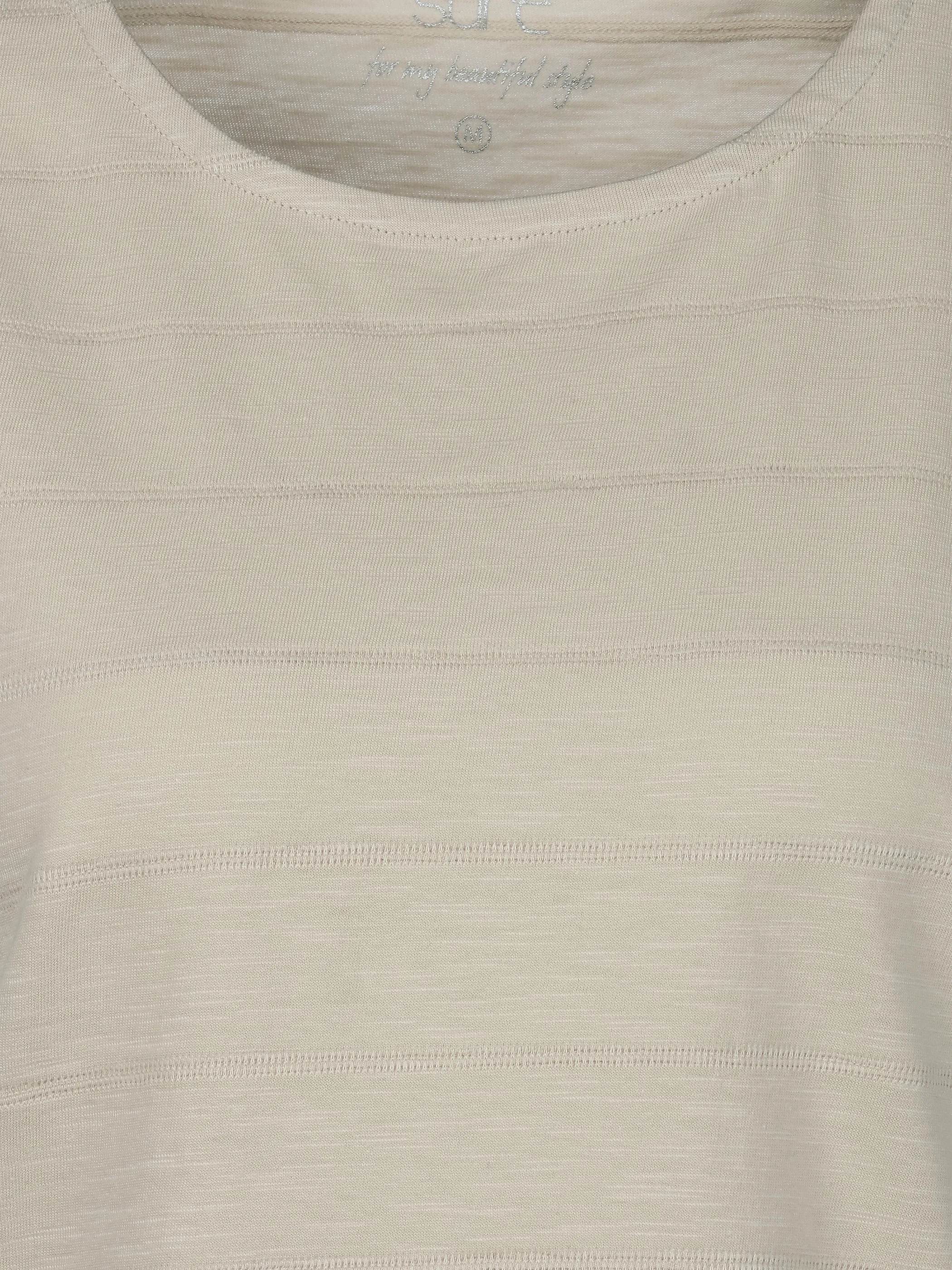 Sure Da-Struktur-T-Shirt Beige 922011 OAK 3