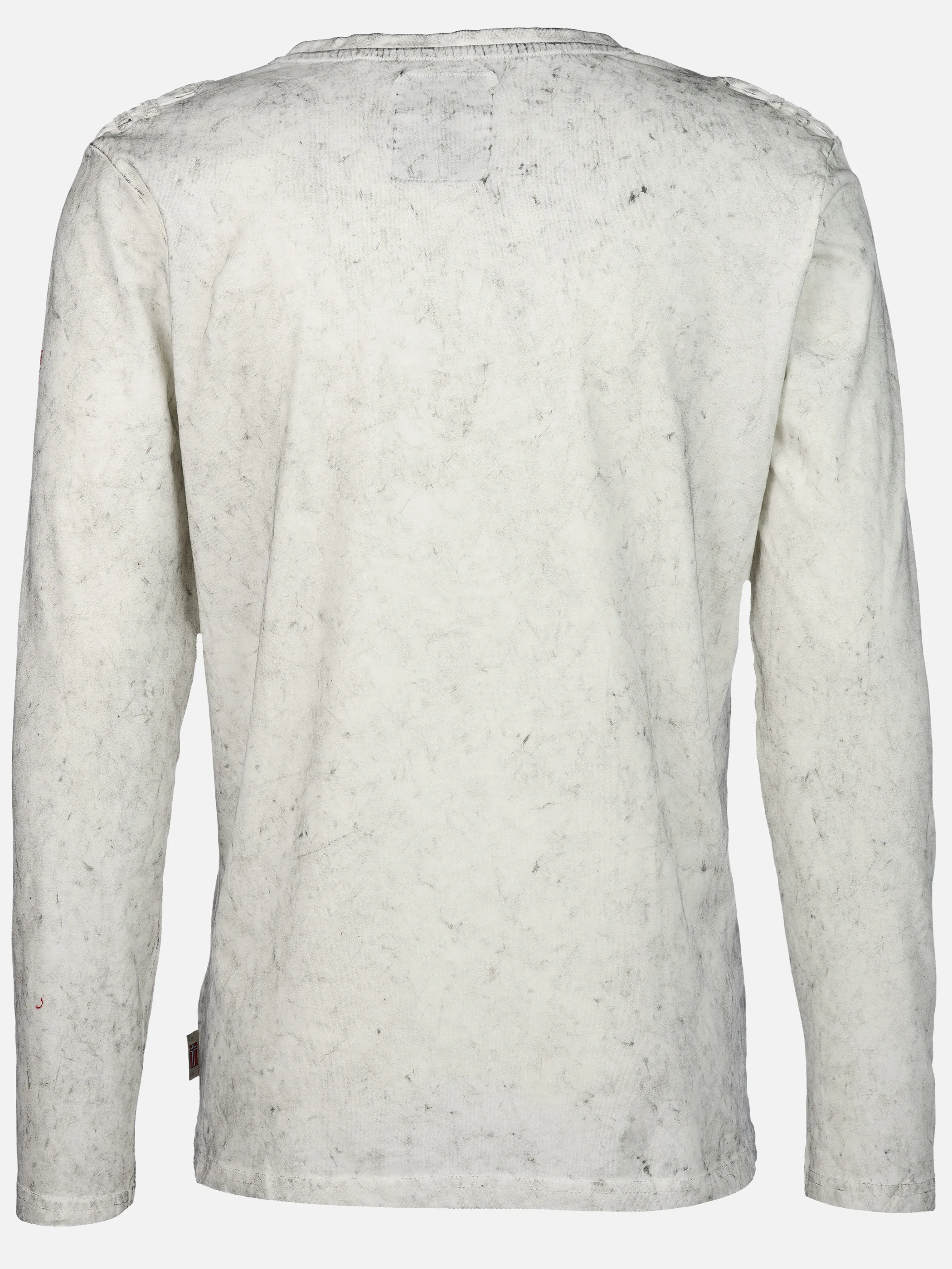 Southern Territory He. Henleyshirt 1/1 Arm washer Weiß 918374 OFFWHITE 2