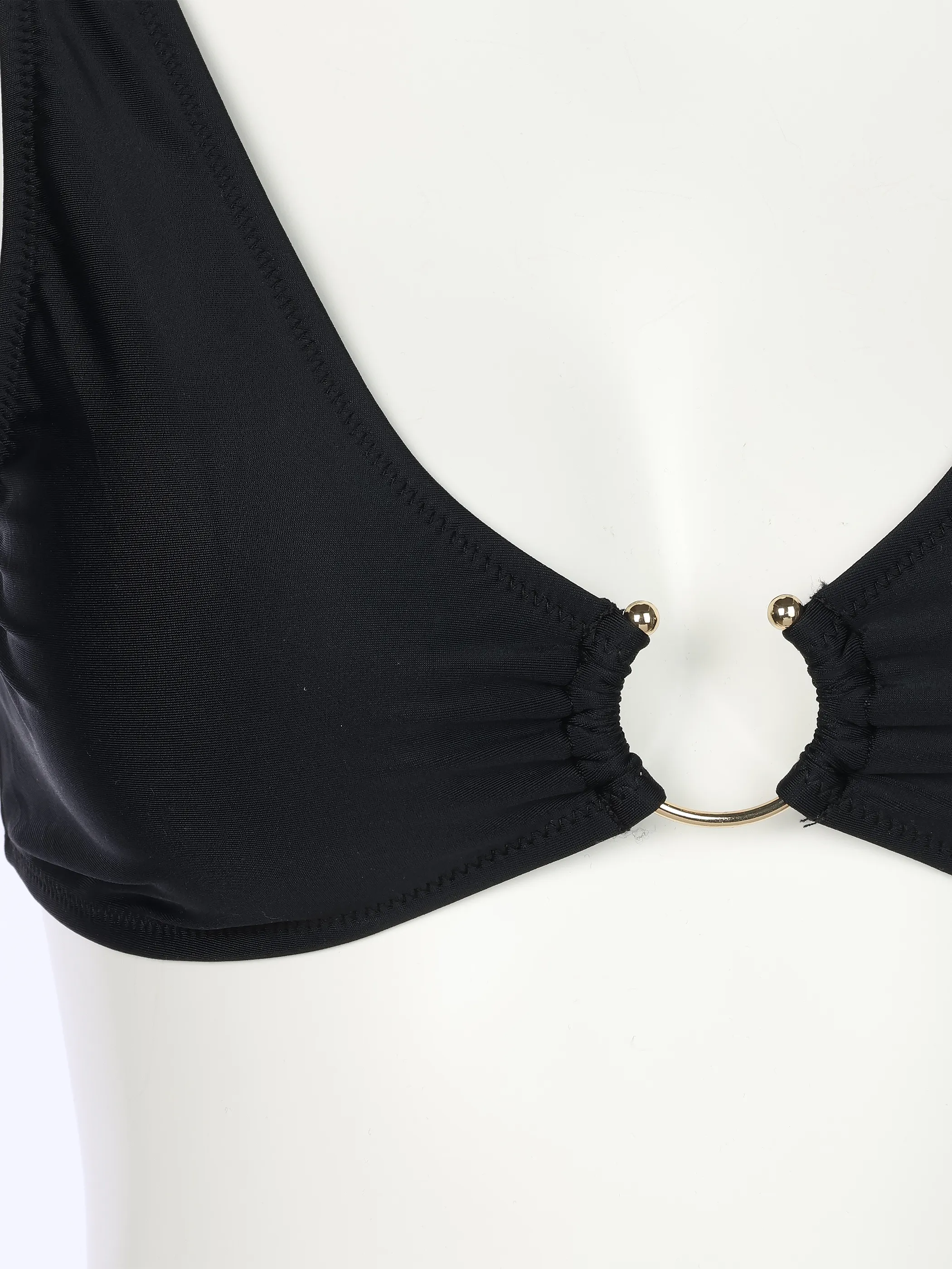 Grinario Sports Da-Bikini Set, m. gold. Ring Schwarz 923215 BLACK 3