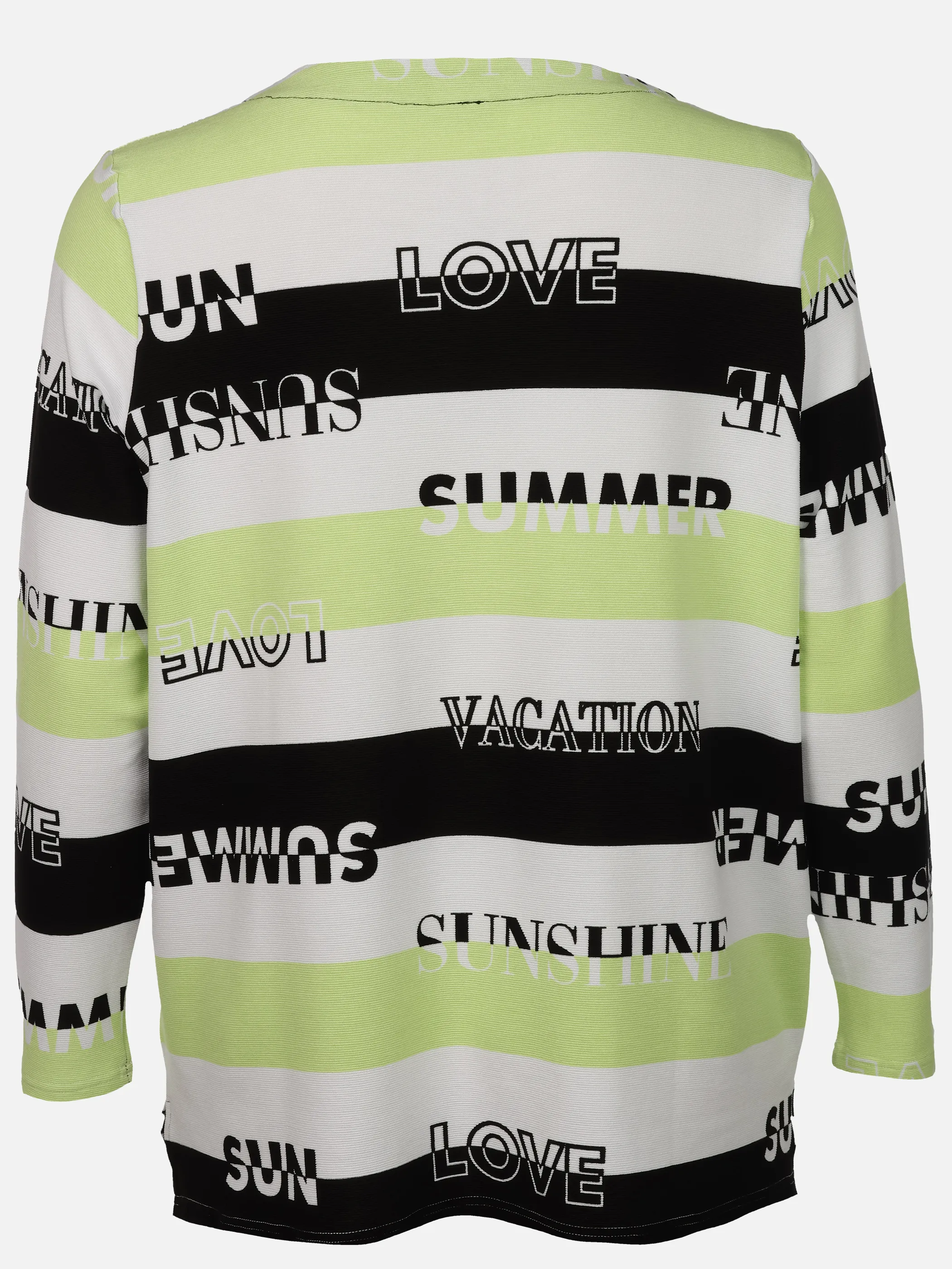 Sonja Blank Da-gr.Gr. Ottoman Sweatshirt Schwarz 922857 LIME 2