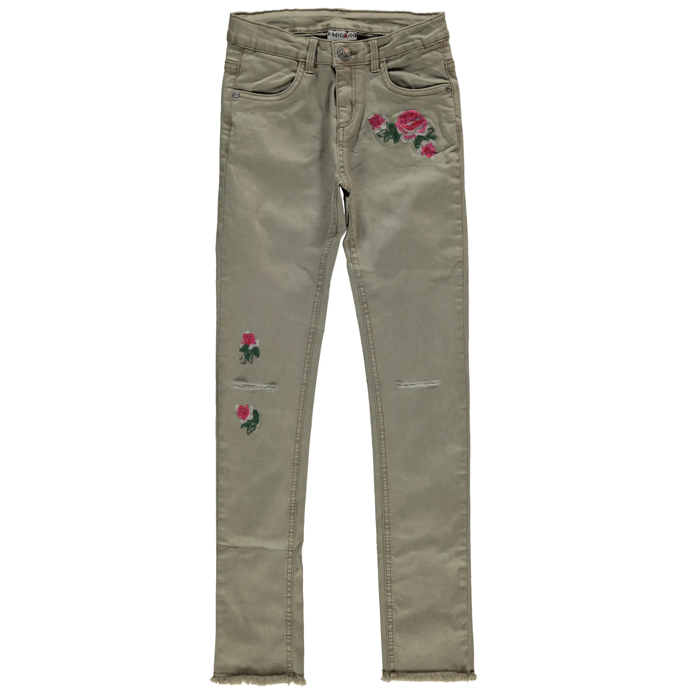 Stop + Go TG Stretchpants mit kneecuts Grün 795650 GRÜN 1 Stop + Go TG Stretchpants mit kneecuts Grün 795650 GRÜN 1