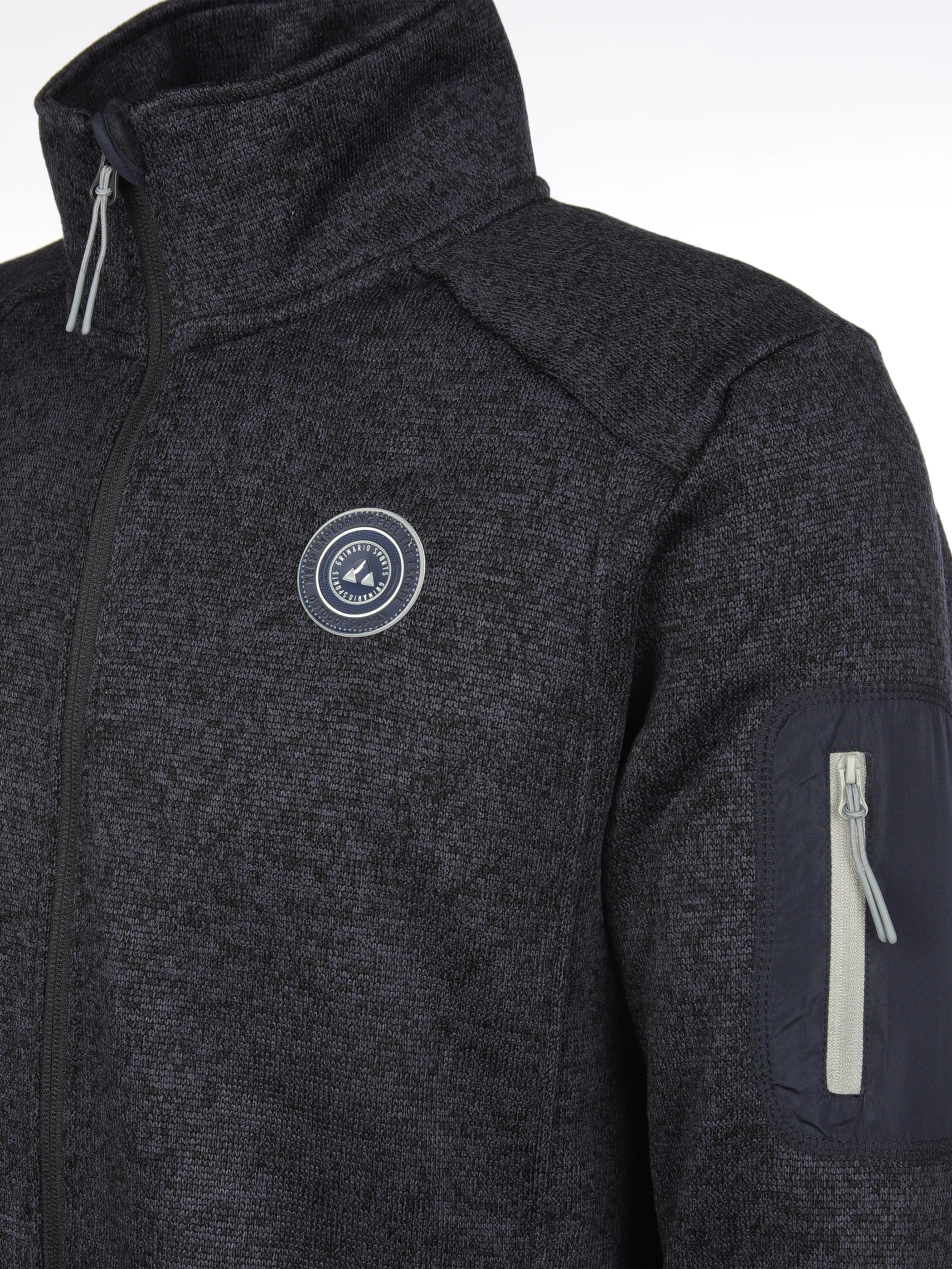 Grinario Sports He- Fleece Jacke Blau 912674 BLUE 3