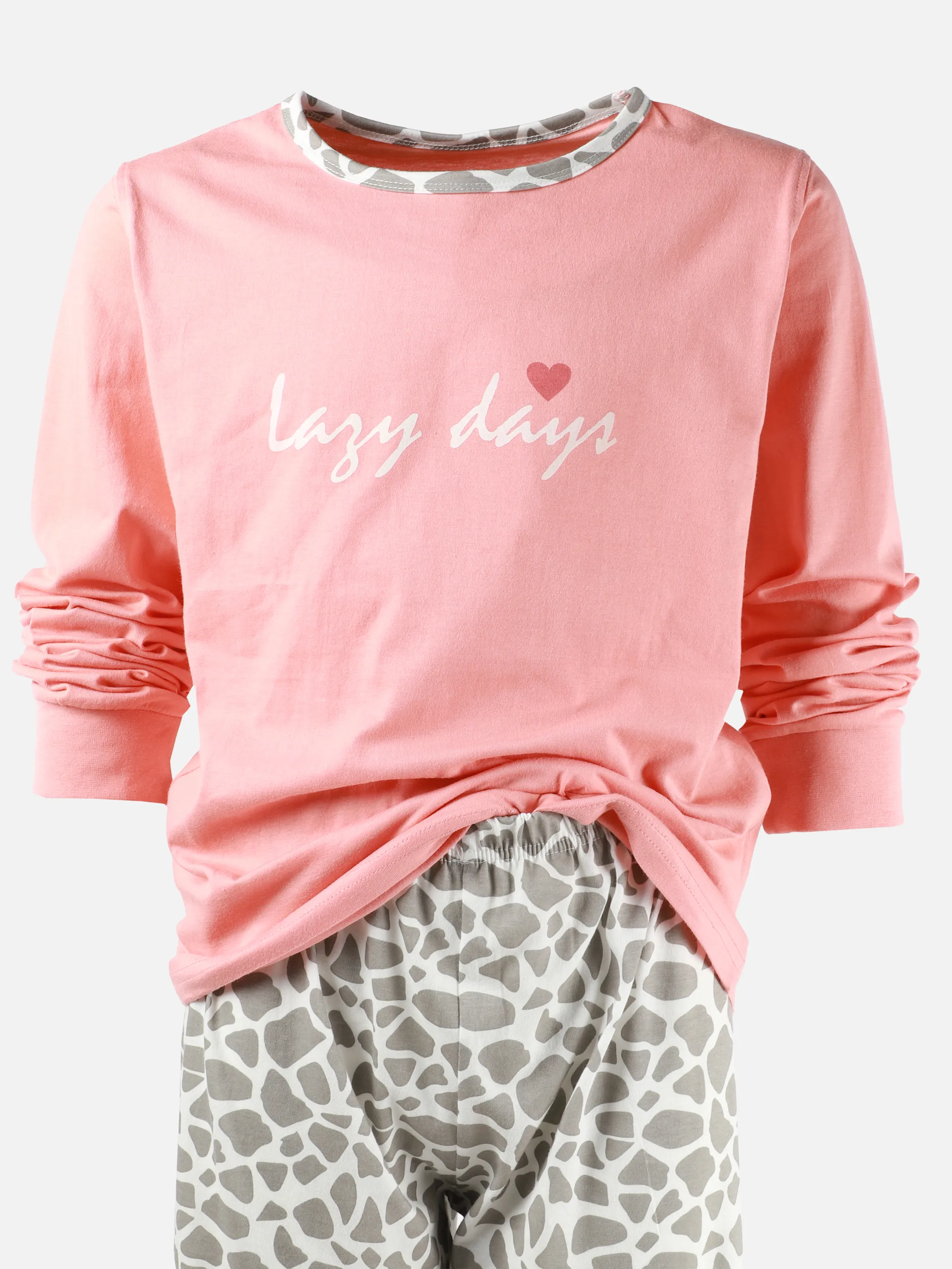 One Way JM Schlafanzug lang LEO Pink 913554 PINK 3