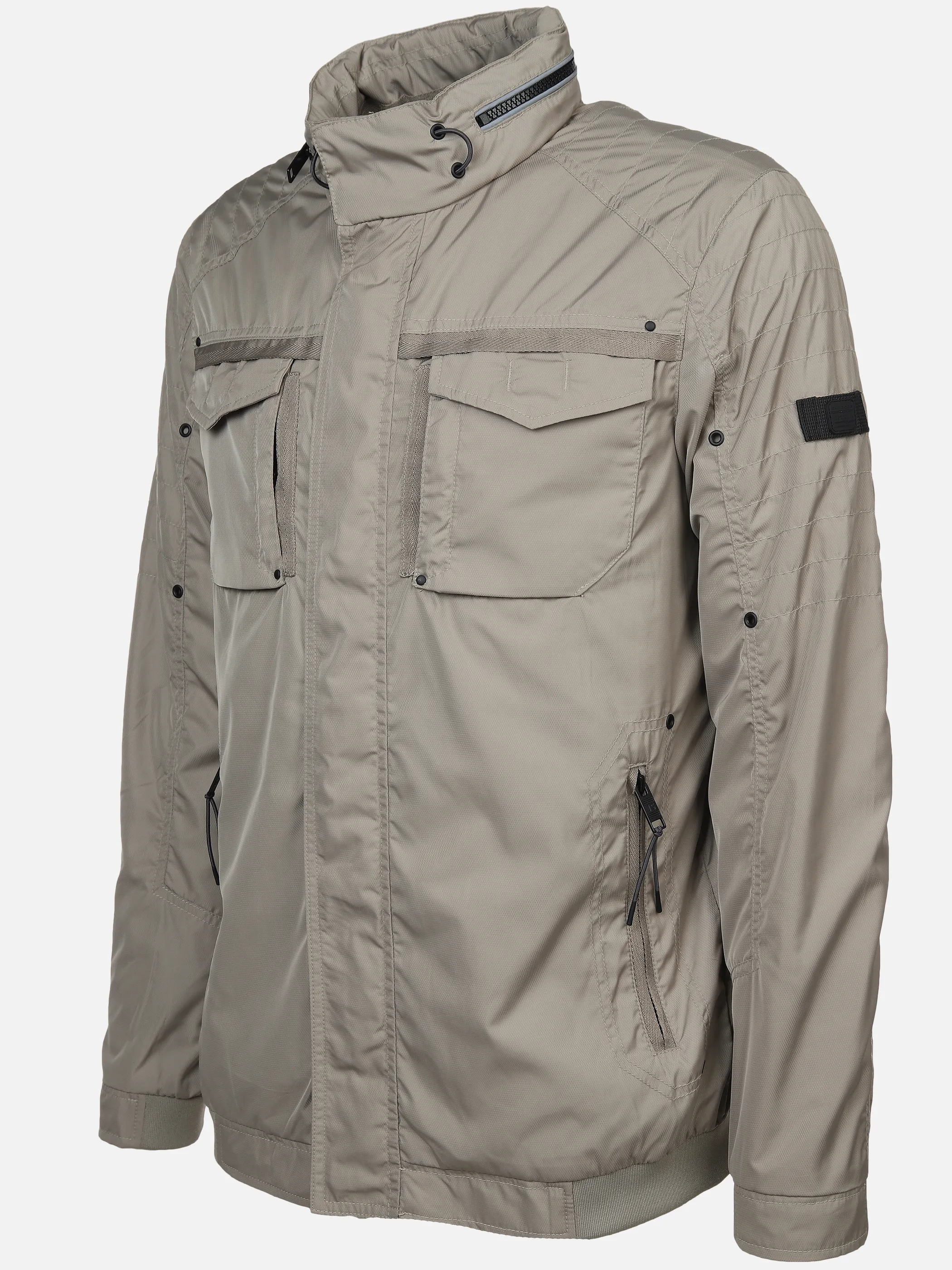 Jim Spencer He. Freizeitblouson Cargo reflektierend Grau 888472 STONE 3