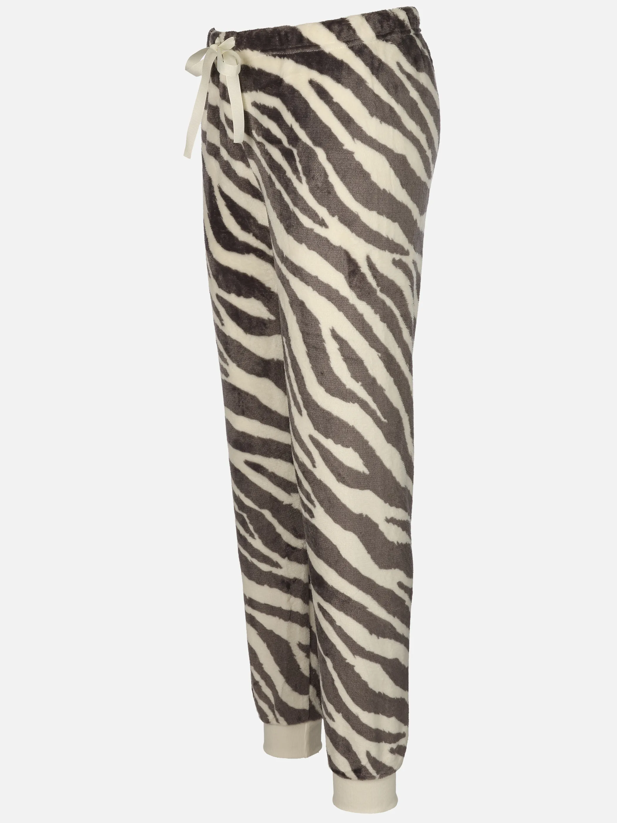 Sure Da. Kuschelfleecehose mit Bündchen Grau 932871 ZEBRA 3