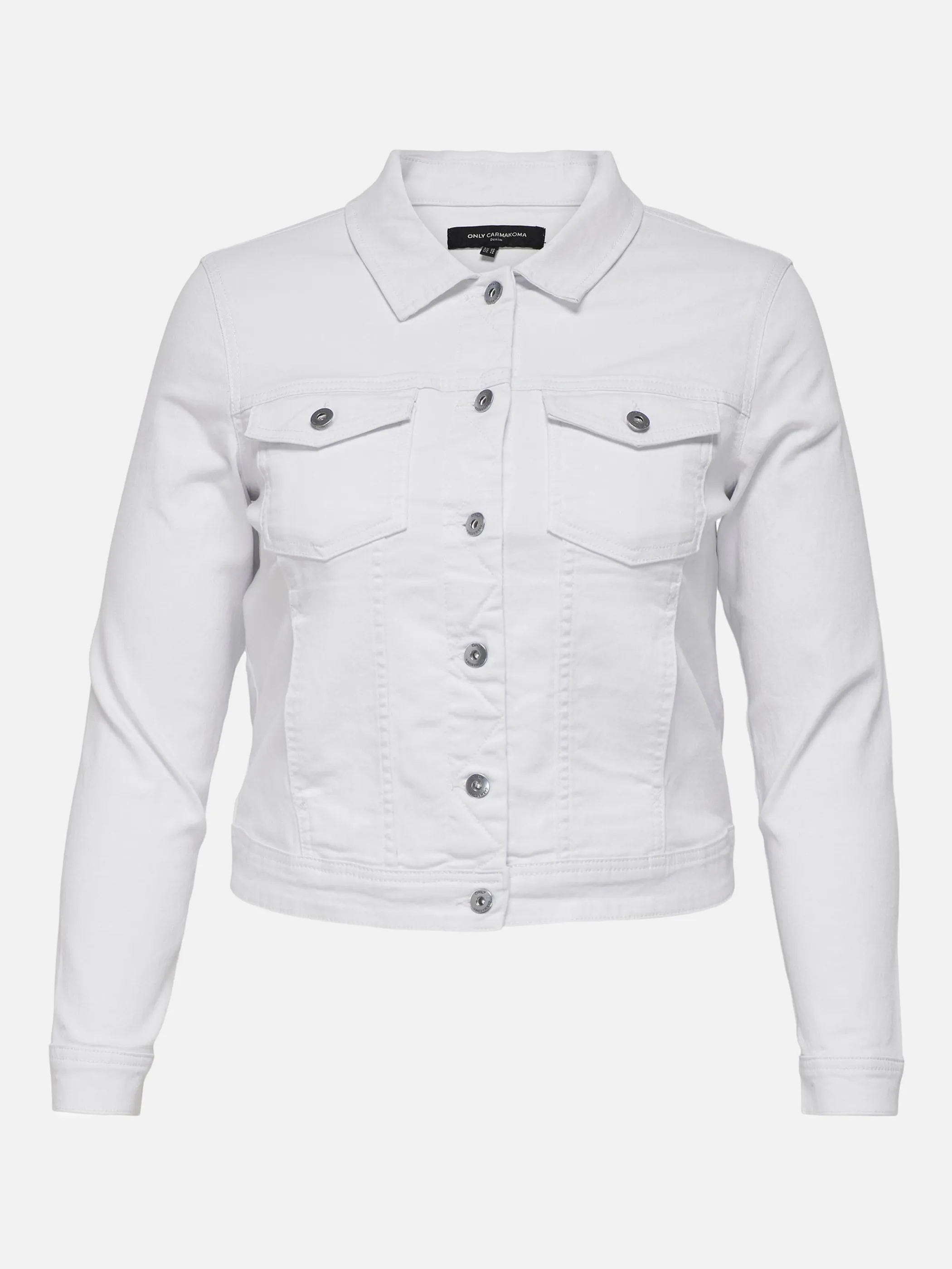 Only Carmakoma 15237814 CARWESPA LS JACKET WH Weiß 876464 177991 1