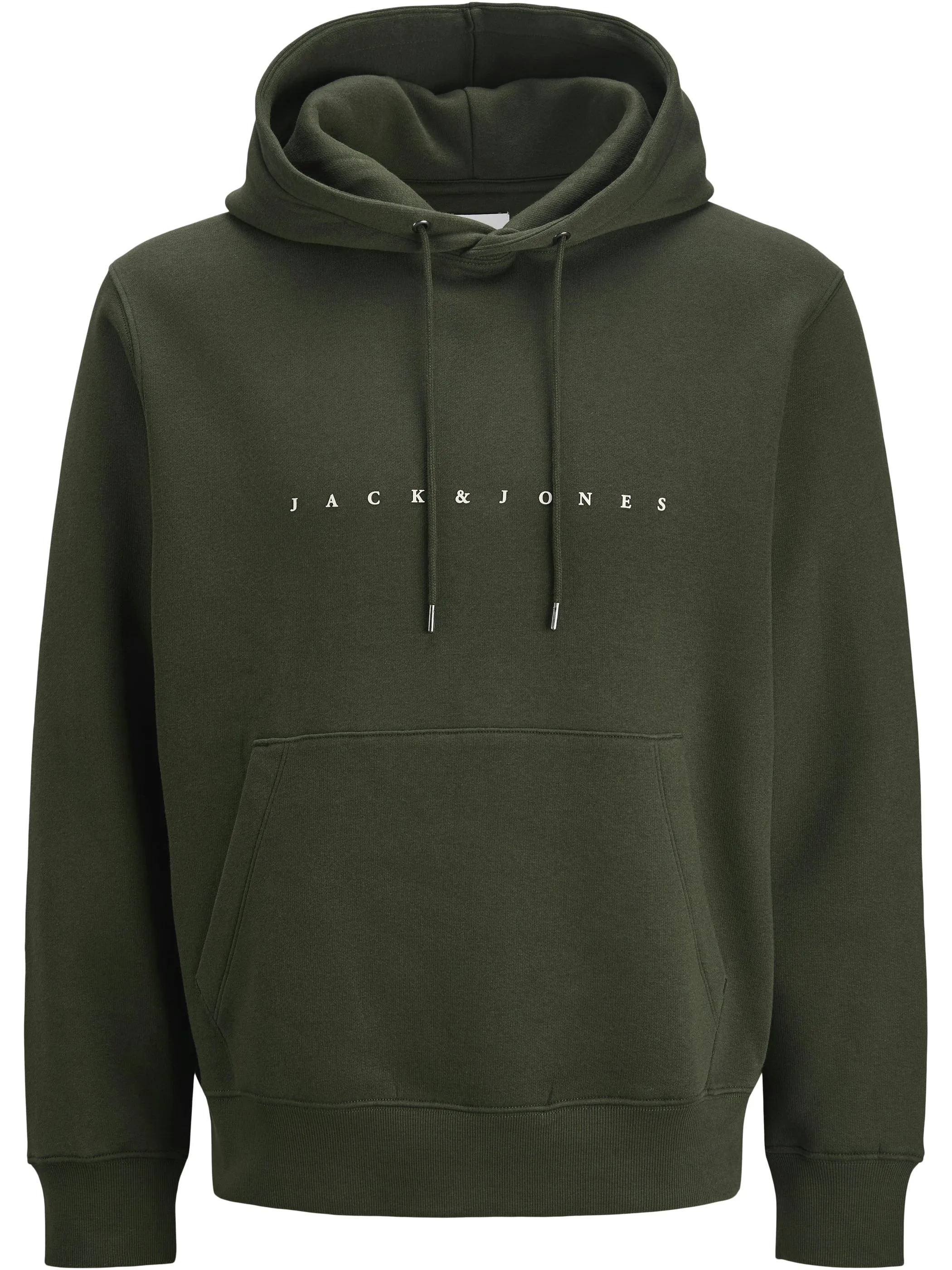Jack Jones 12233972 JJESTAR JJ SWEAT HOOD Grün 878876 176438 1