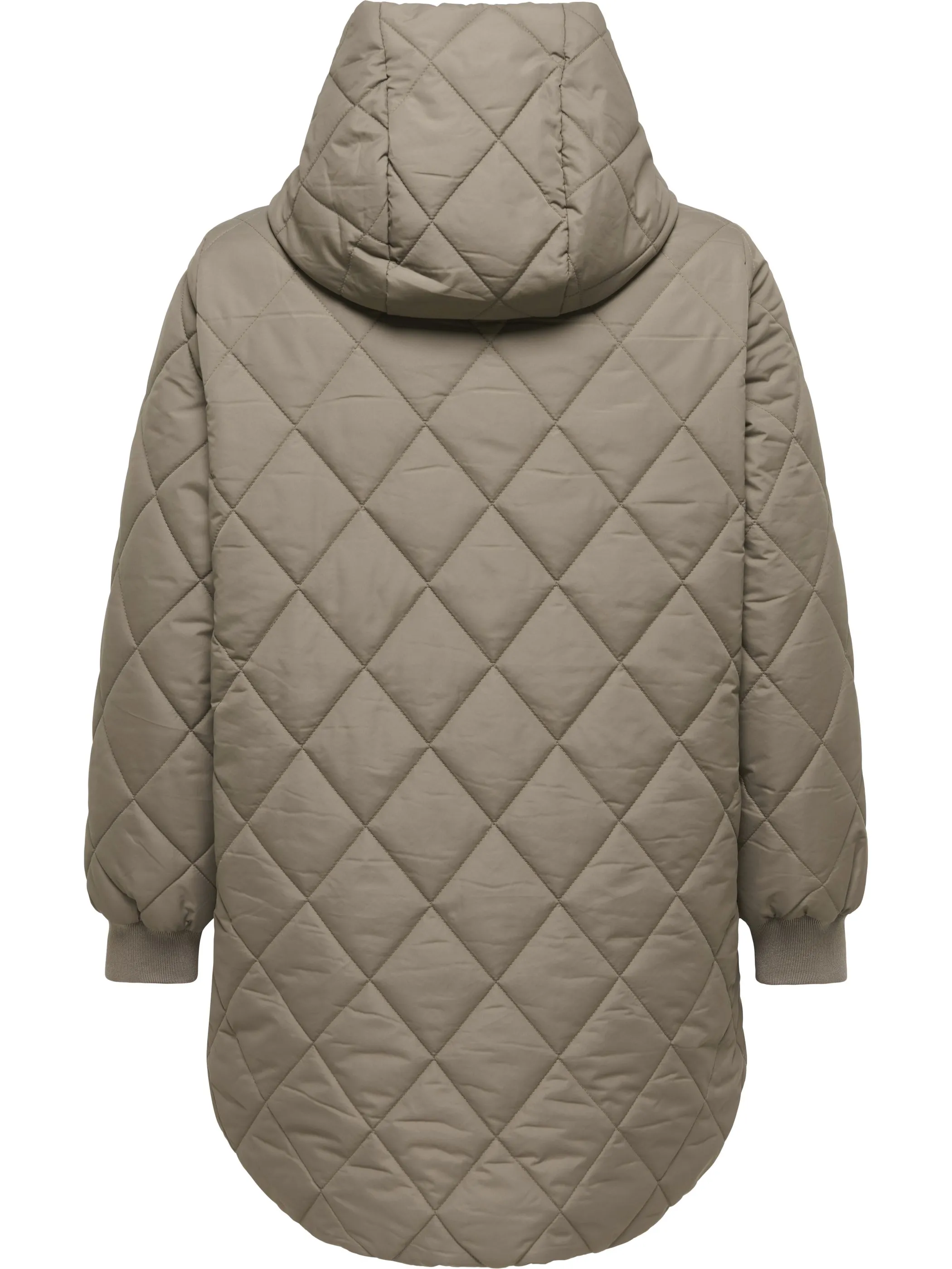 Only Carmakoma 15373722 CARJULIET QUILTD HOOD Braun 928795 239935 4