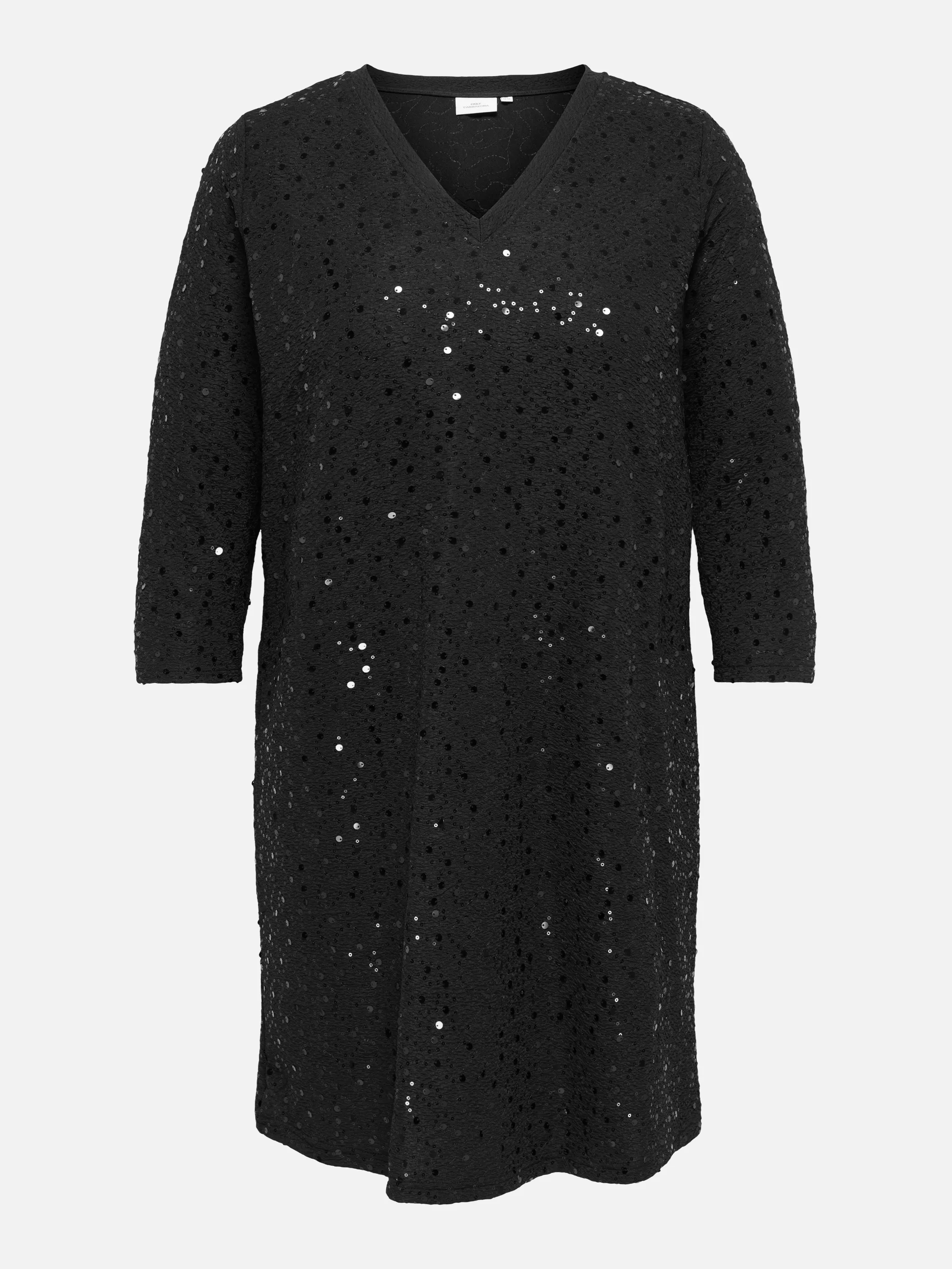 Only Carmakoma 15384246 CARWHAM 3/4 V-NECK SE Schwarz 933787 177911002 1