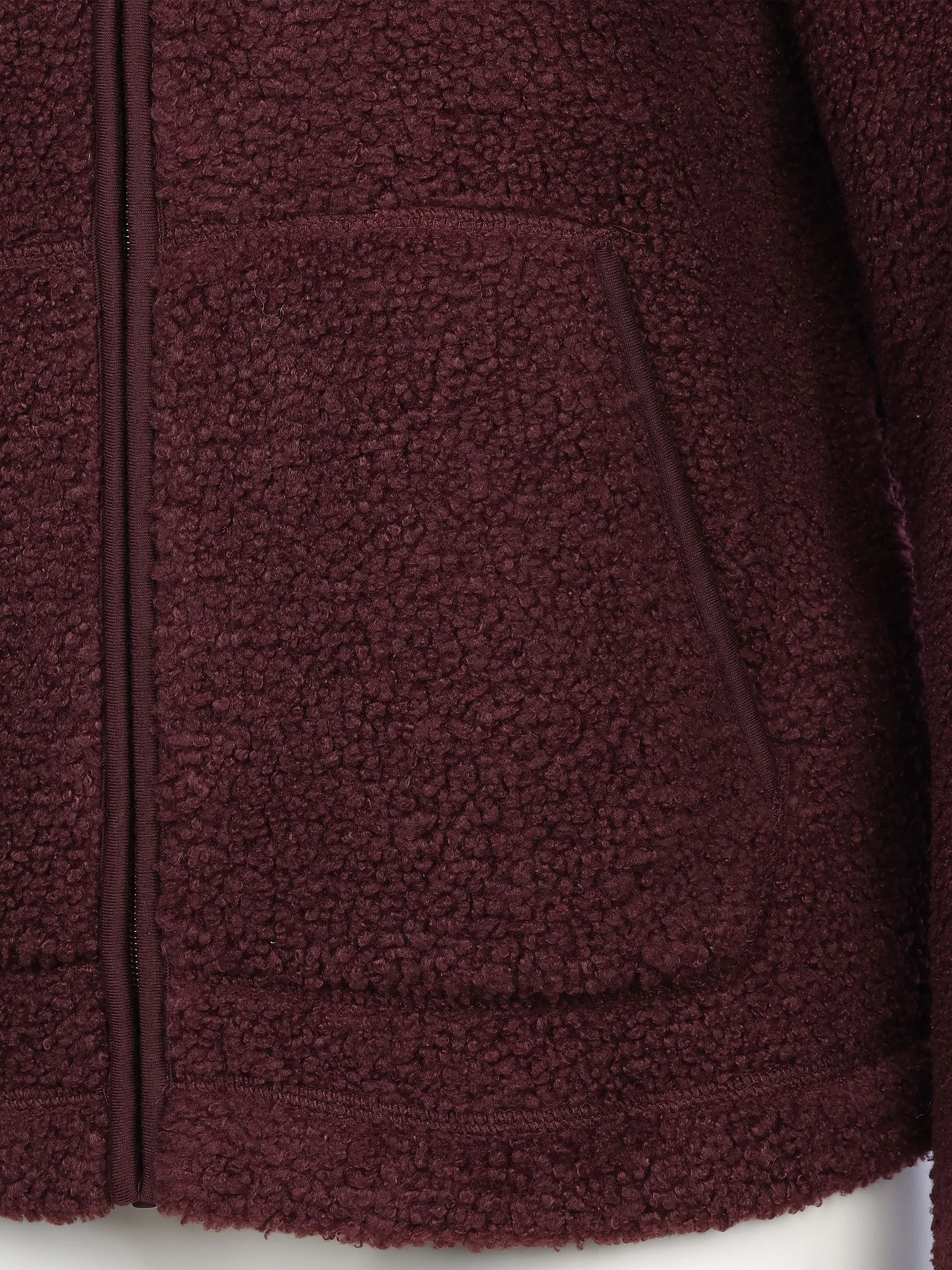 Sure Da. Teddy Cardigan Rot 928445 BURGUNDY 4