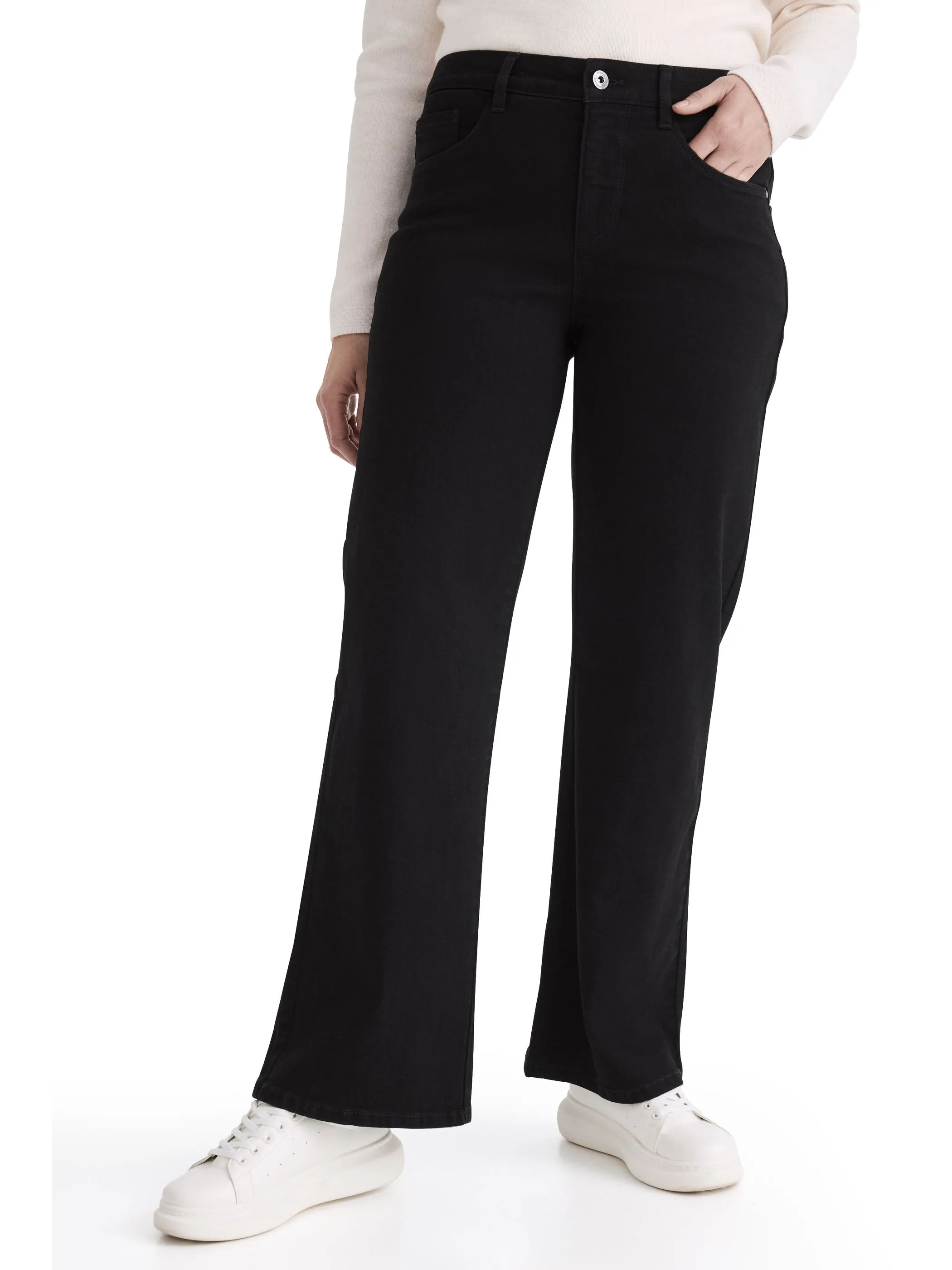 Stooker DOB 22400060007994 Da. Hosen lang, Schwarz 919884 7994 1