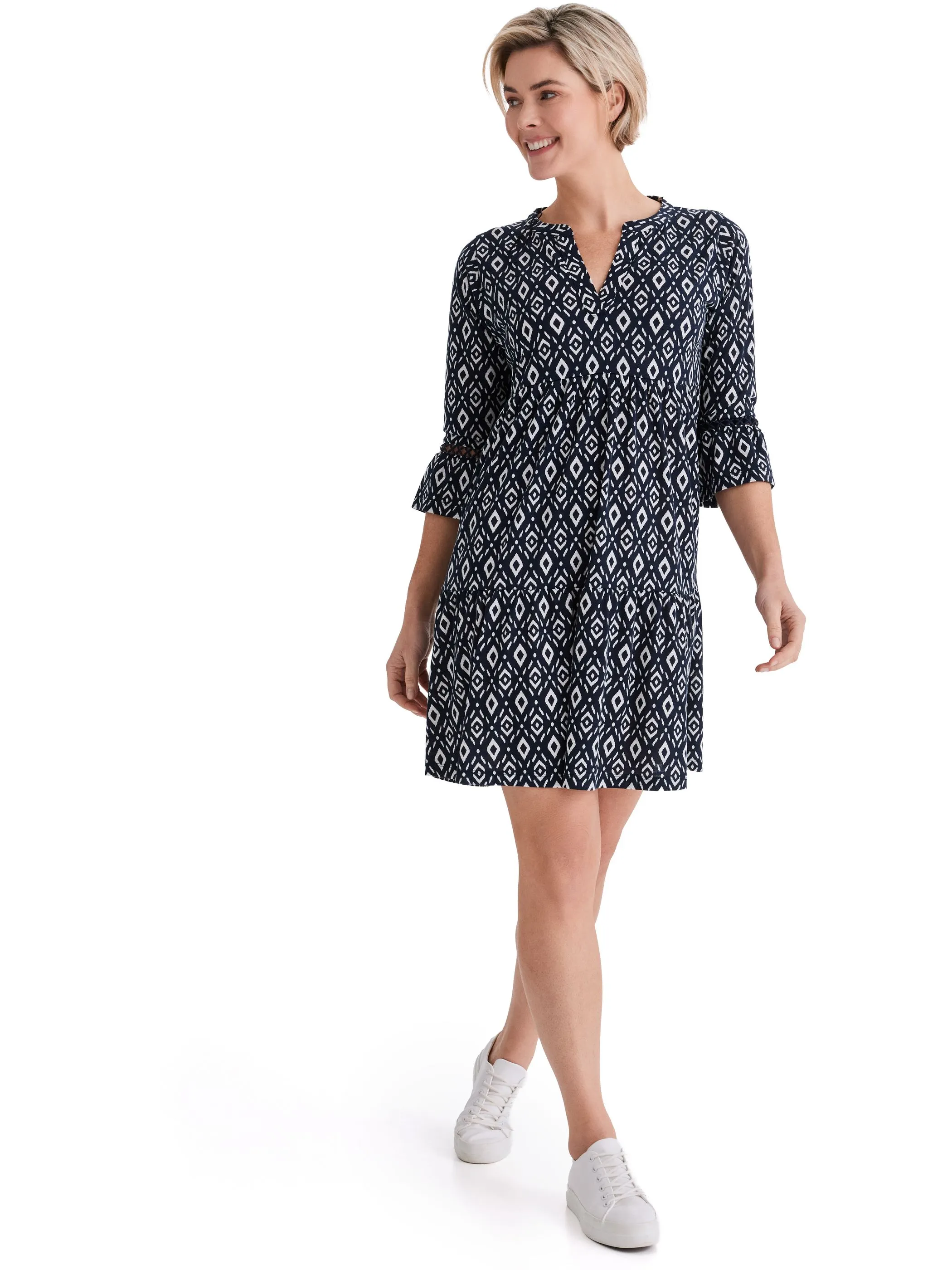Stooker DOB 08880020009126 Da. Kleider,,48 Blau 928279 9126 1