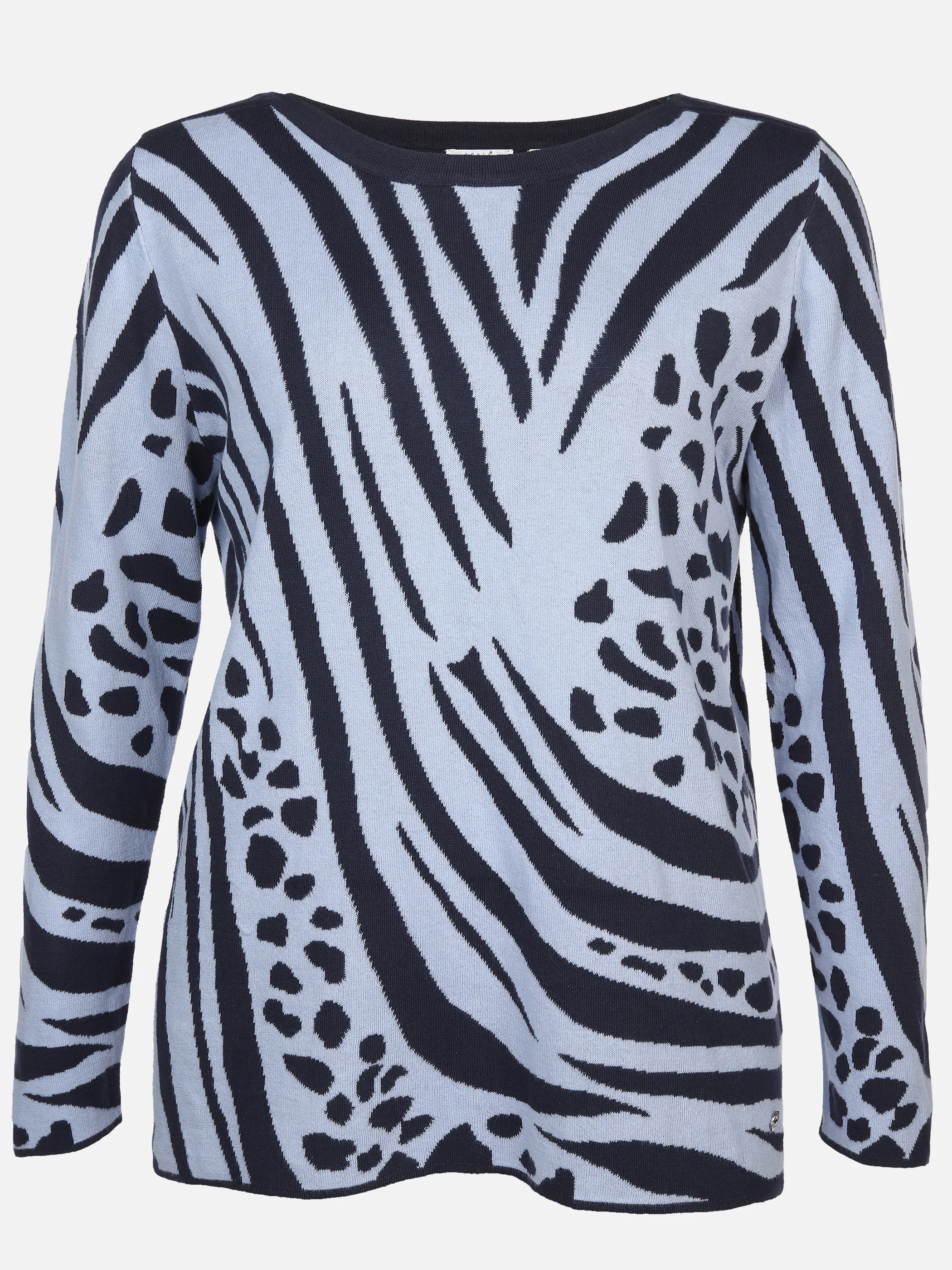 Sonja Blank Da-gr.Gr. Jaquard Pullover Marine 896792 JEANS/NAVY 1 Sonja Blank Da-gr.Gr. Jaquard Pullover Marine 896792 JEANS/NAVY 1