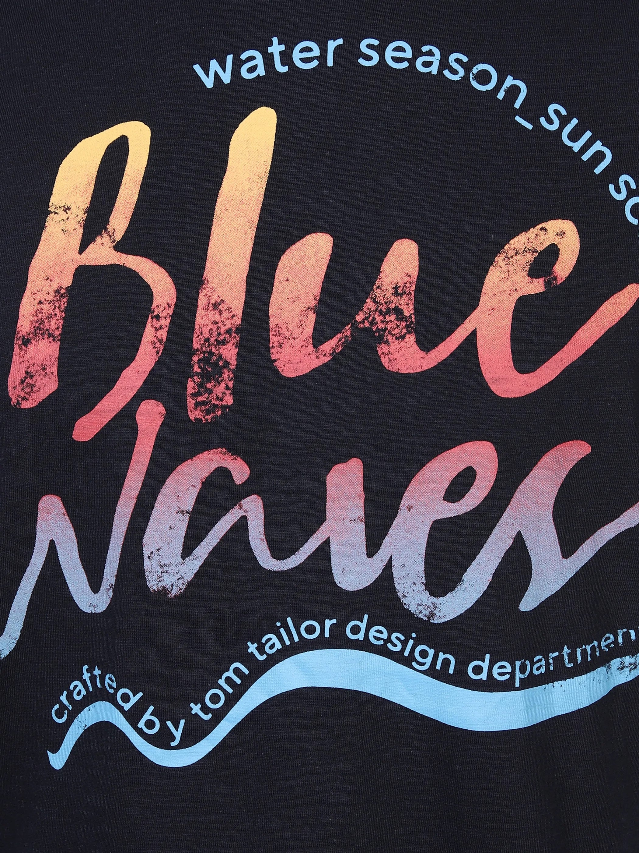 Tom Tailor 1036322 printed t-shirt Blau 880550 10668 3 Tom Tailor 1036322 printed t-shirt Blau 880550 10668 3