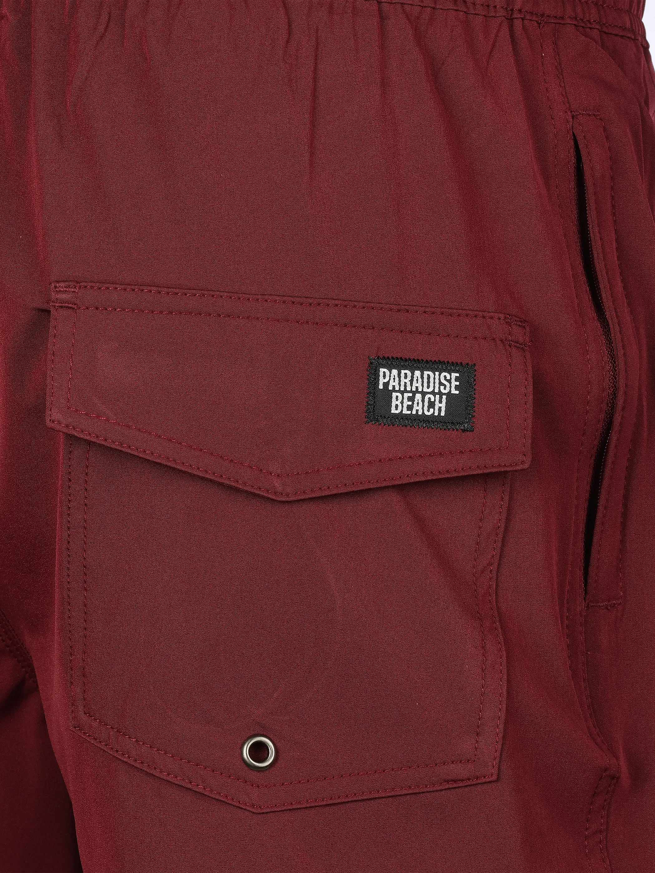 Grinario Sports He-Badeshorts, 4-Way-Stretch, m. Gesäßtasche Rot 923469 BD ZINFA 4
