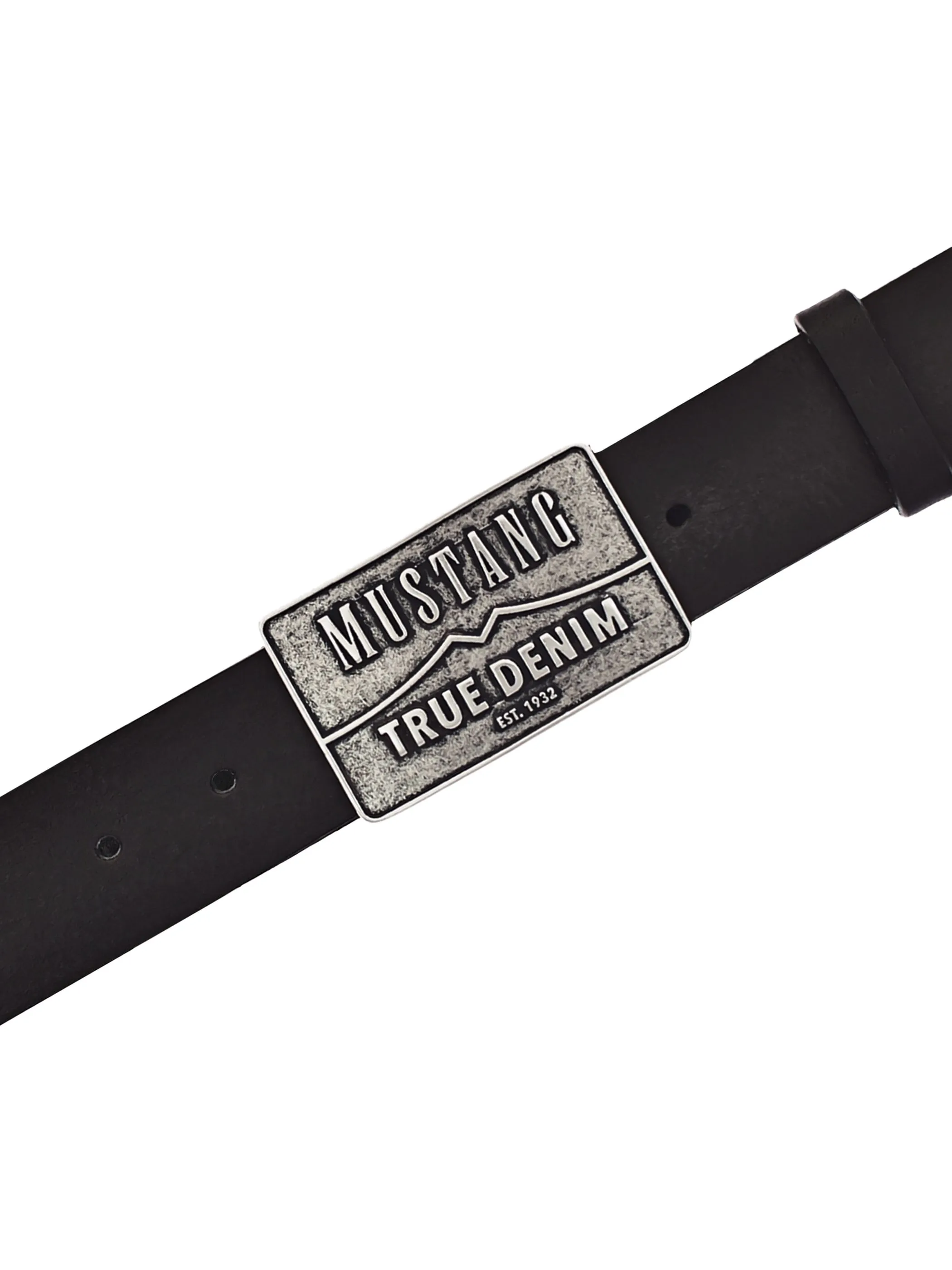 Mustang MG2170R17 40 mm Vollledergürte Schwarz 885639 0790 3