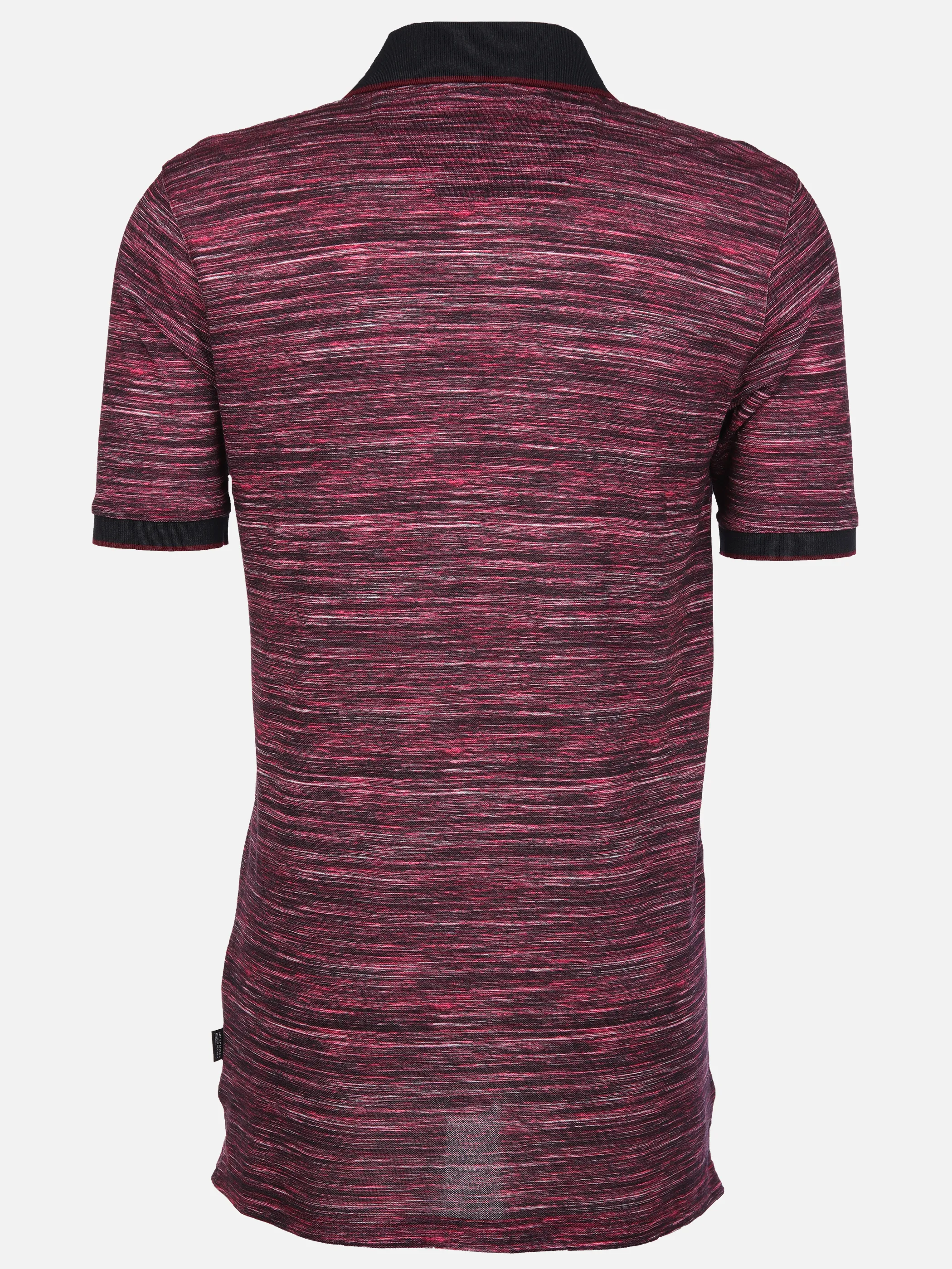 Jim Spencer He. Poloshirt 1/2 space print Rot 910732 RED 2 Jim Spencer He. Poloshirt 1/2 space print Rot 910732 RED 2