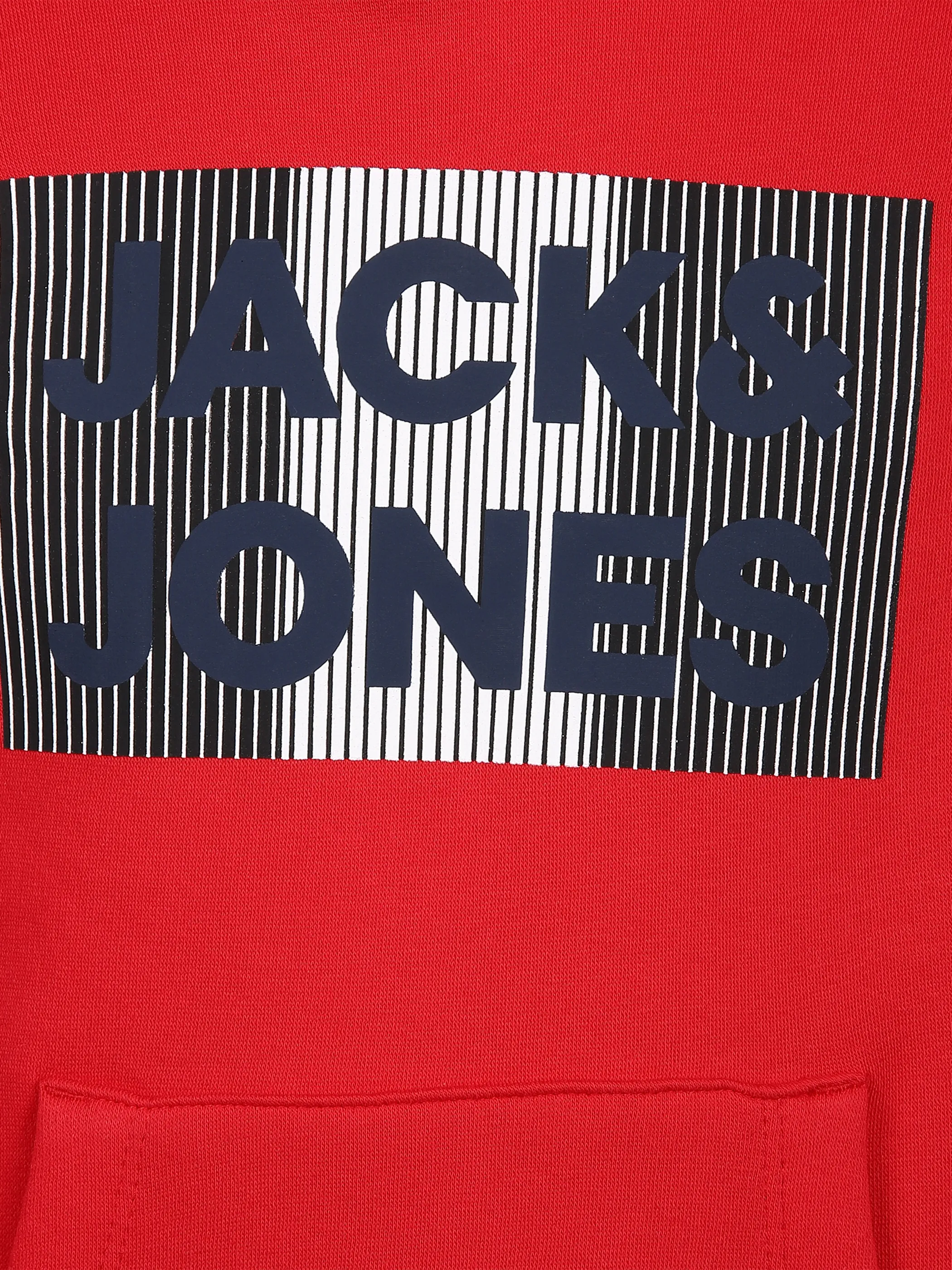 Jack&Jones Junior 12152841 JJECORP LOGO SWEAT HO Rot 847246 229136007 3