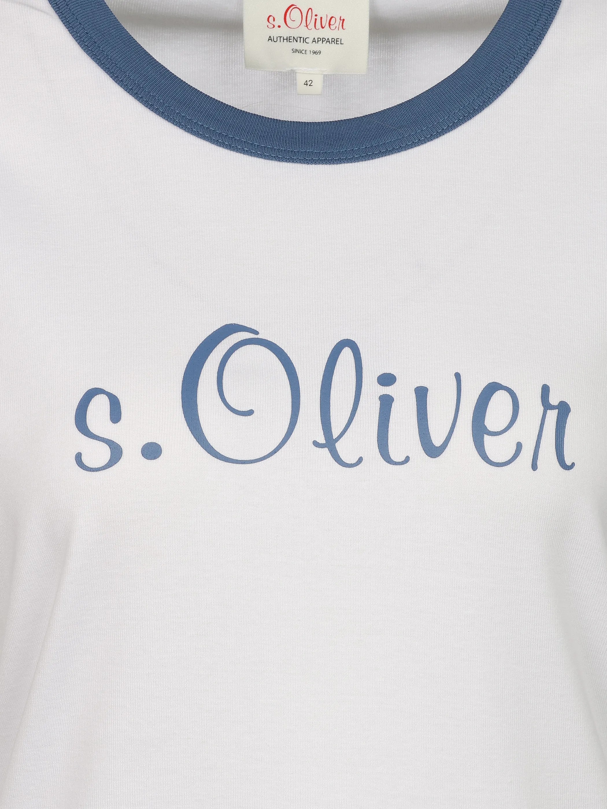 s.Oliver 2188320 T-Shirt Blau 936192 55D1 3