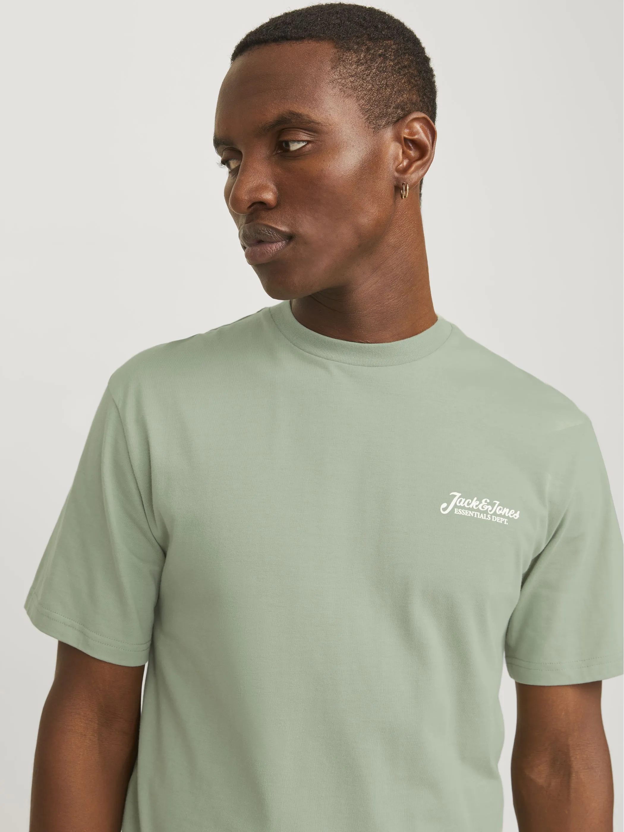 Jack Jones 12268434 JJBEAU TEE SS CREW NE Grün 904461 176366