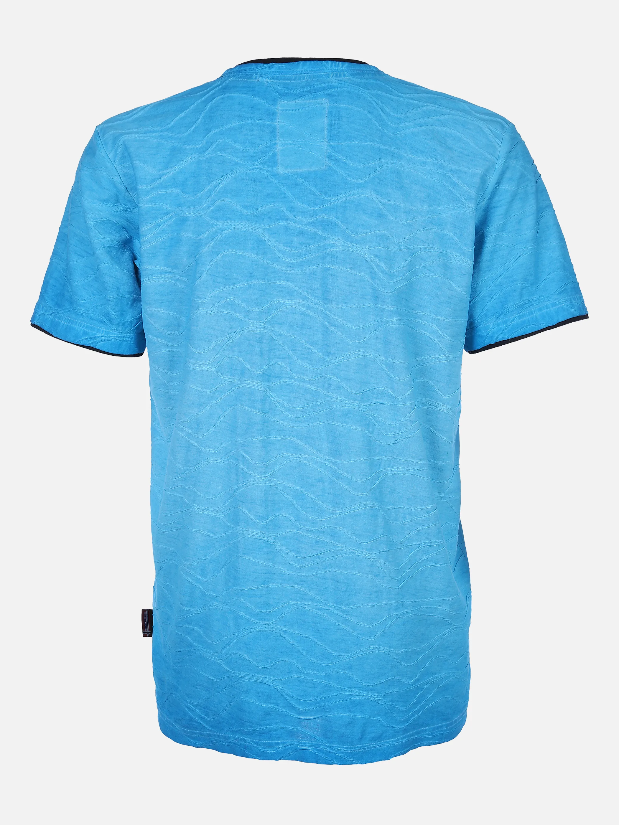 Southern Territory He. Henleyshirt 1/2 Arm Jacqua Blau 833514 TÜRKIS 2