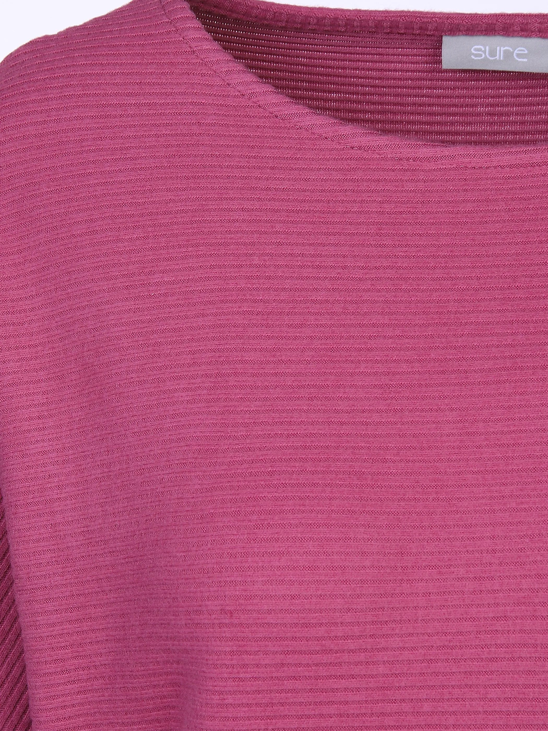Sure Da-Fledermausshirt in Flausch Rot 867022 BEERE 3