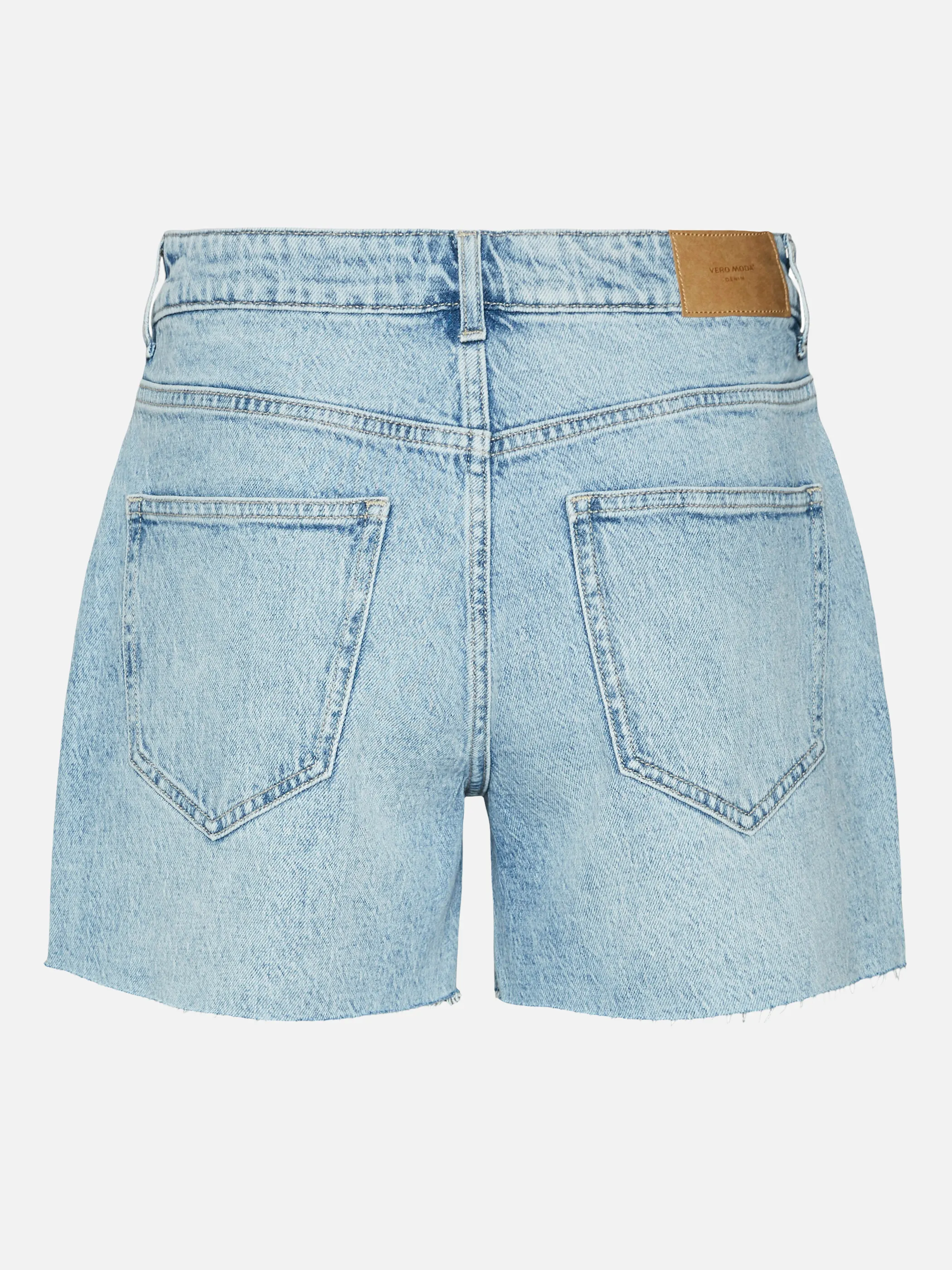 Vero Moda 10301532 VMTESS MR SHORT DNM S Blau 904338 178000 3