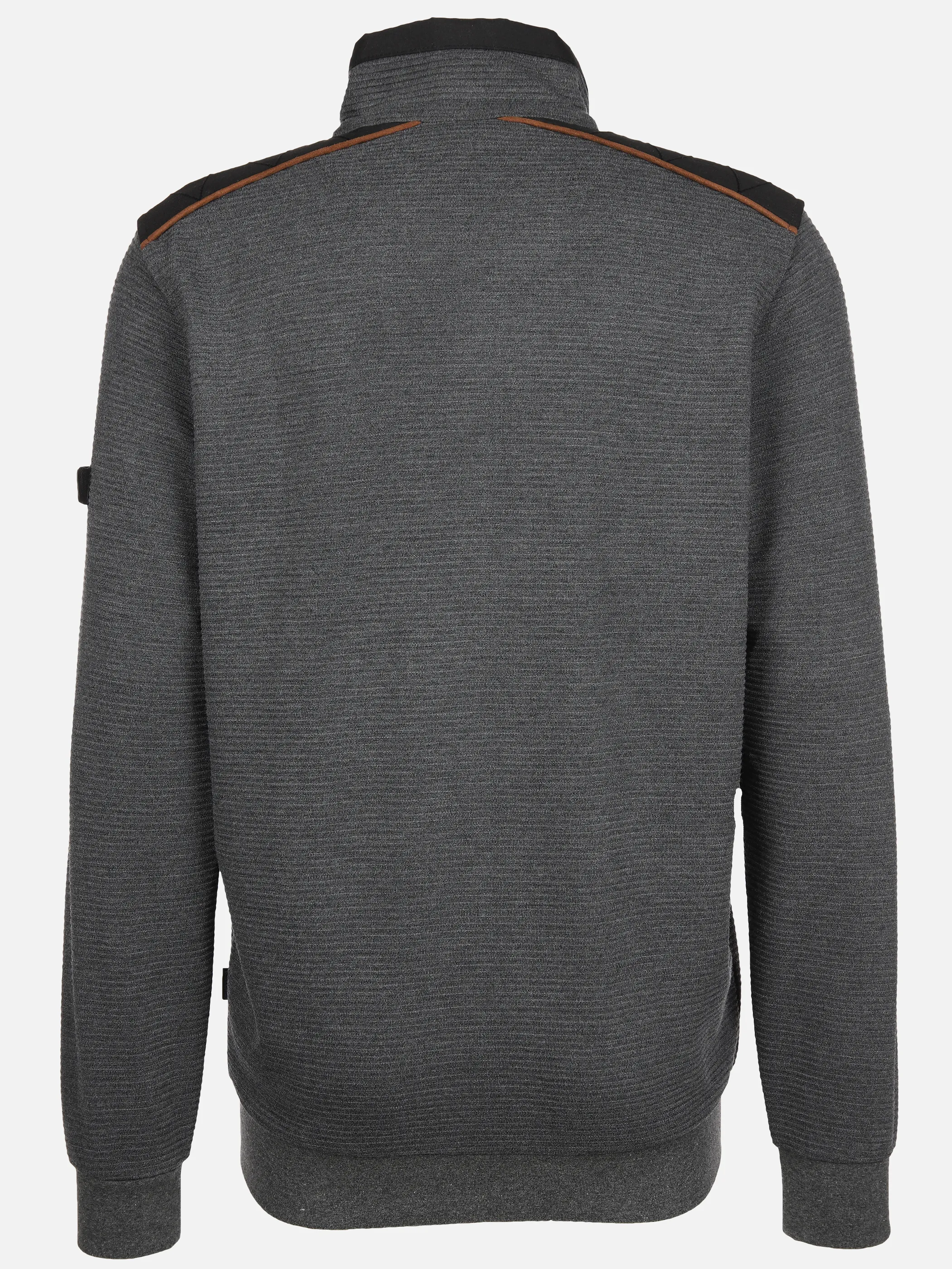 Jim Spencer He. Sweatjacke RV ottoman Grau 888357 GREY 2