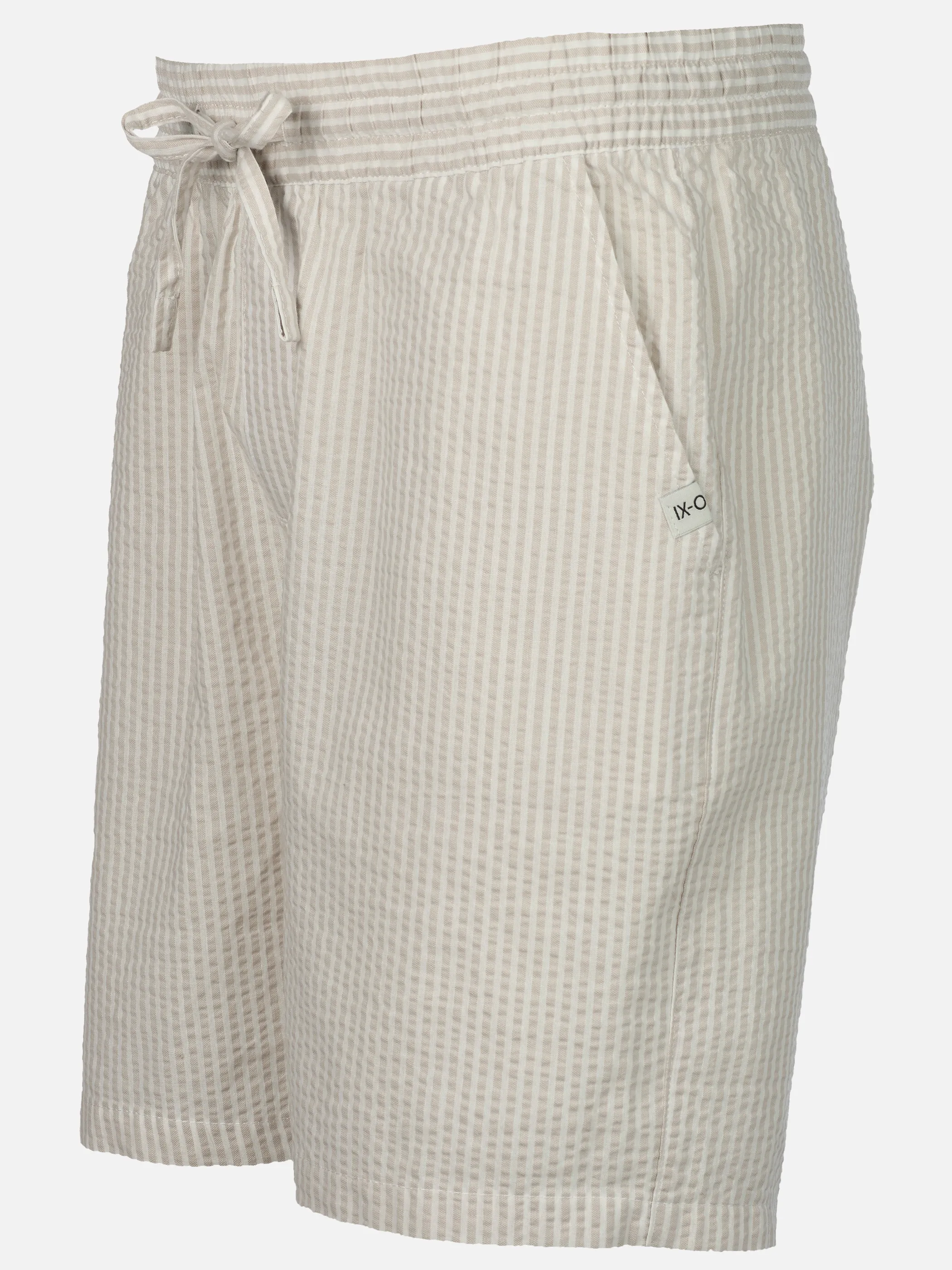 IX-O H70079AG62491KAAWG YF He-Seersucker Shorts Beige 925907 20200 3