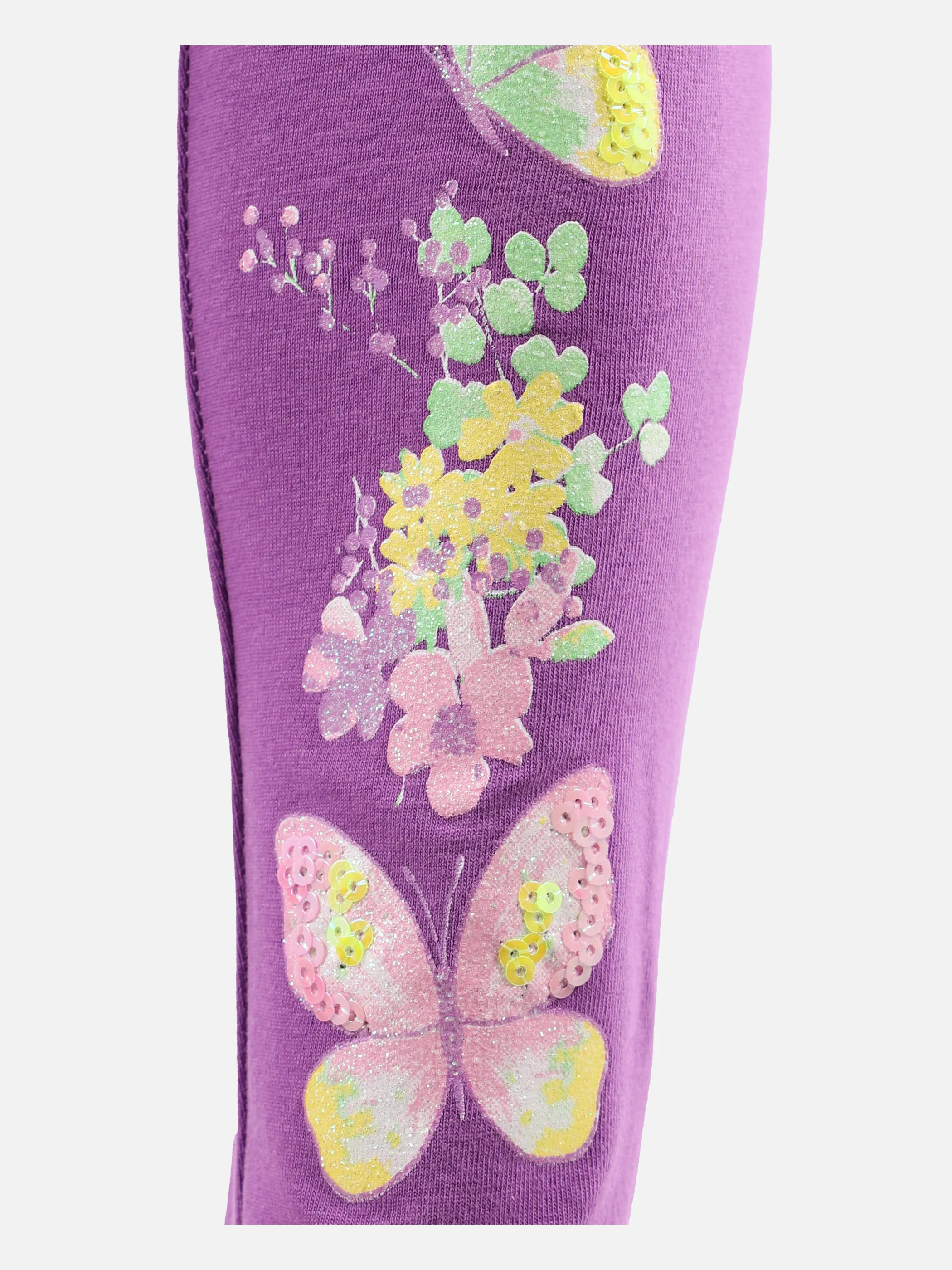 Stop + Go MM Leggings mit Glitterprint Lila 876011 DK LILA 3 Stop + Go MM Leggings mit Glitterprint Lila 876011 DK LILA 3