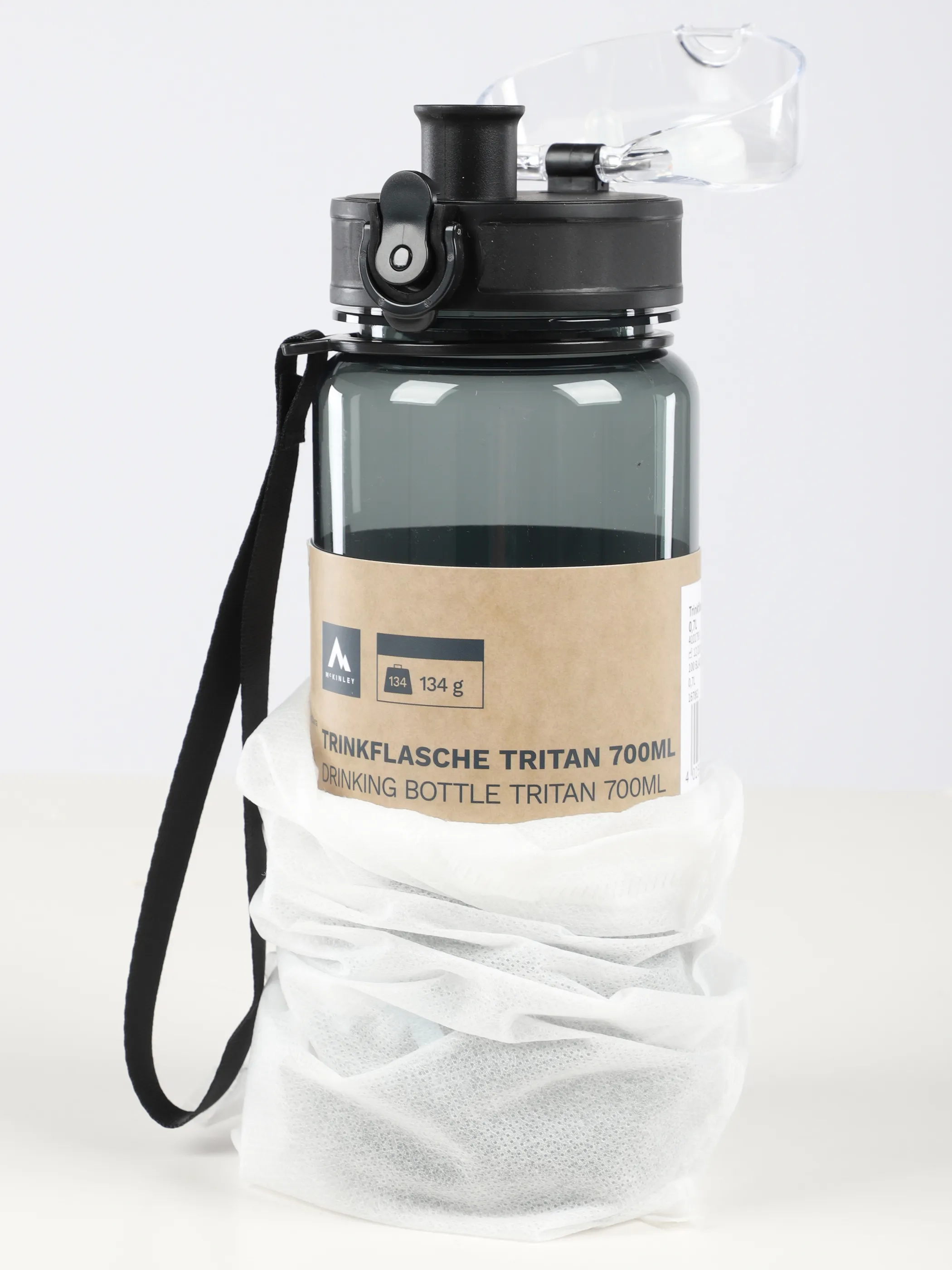 Mc Kinley Trinkflasche Tritan 700ml Grau 907689 100 2 Mc Kinley Trinkflasche Tritan 700ml Grau 907689 100 2